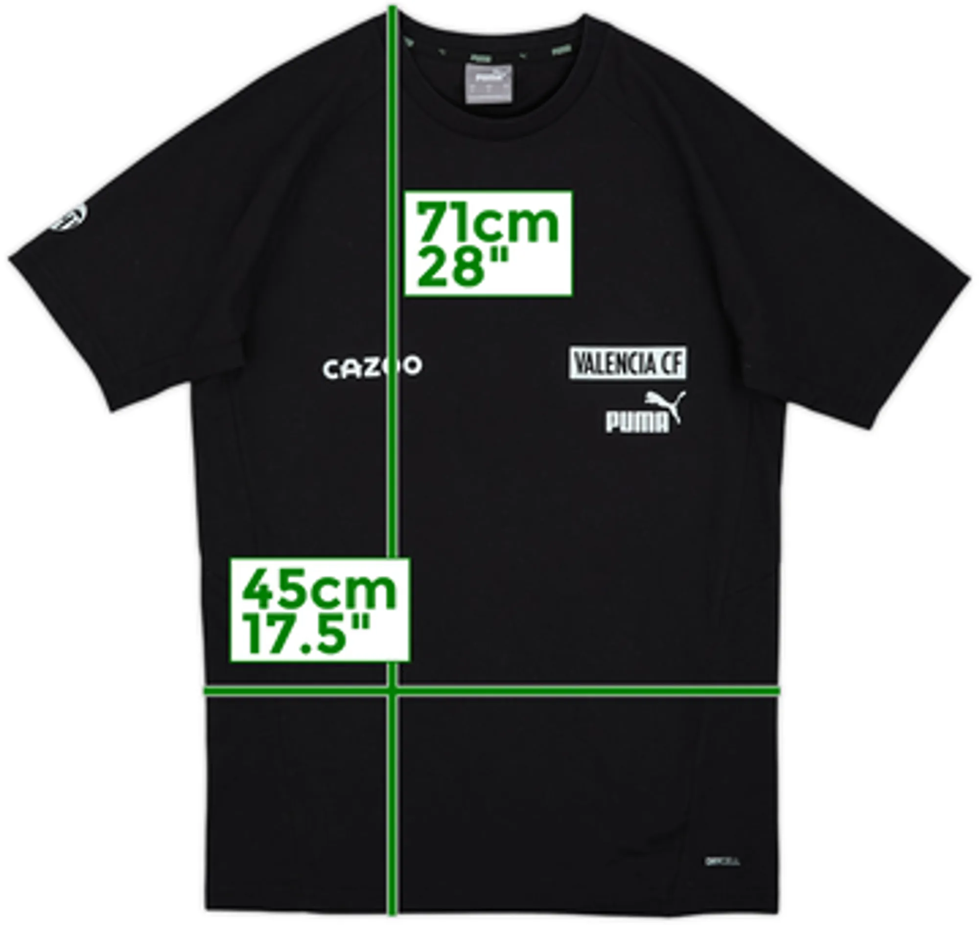 2021-22 Valenica Puma Cotton Tee - 8/10 - (S)