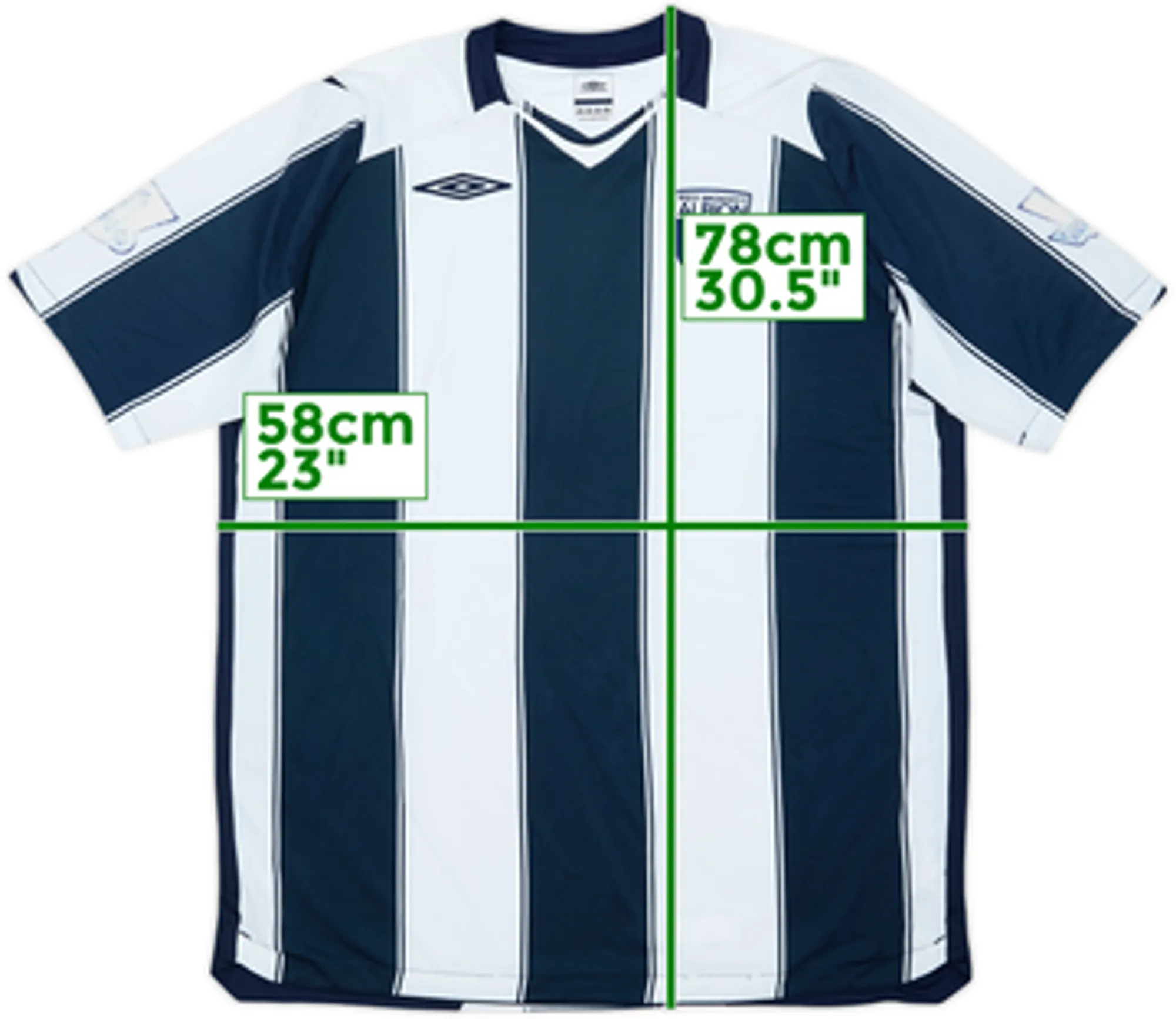 2008-09 West Brom Home Shirt - 6/10 - (XL)