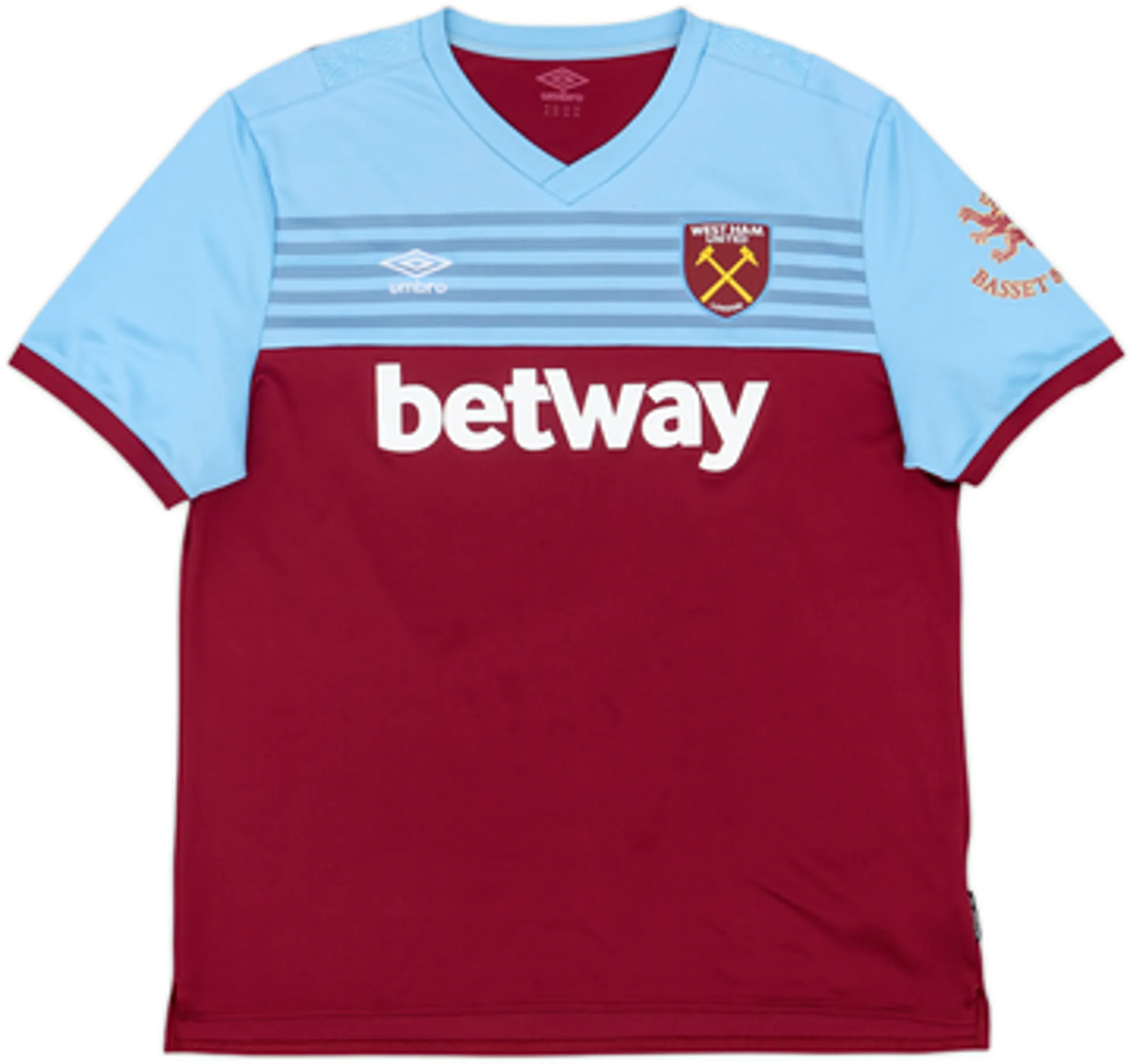2019-20 West Ham Home Shirt Noble #16 - 7/10 - (XXL)