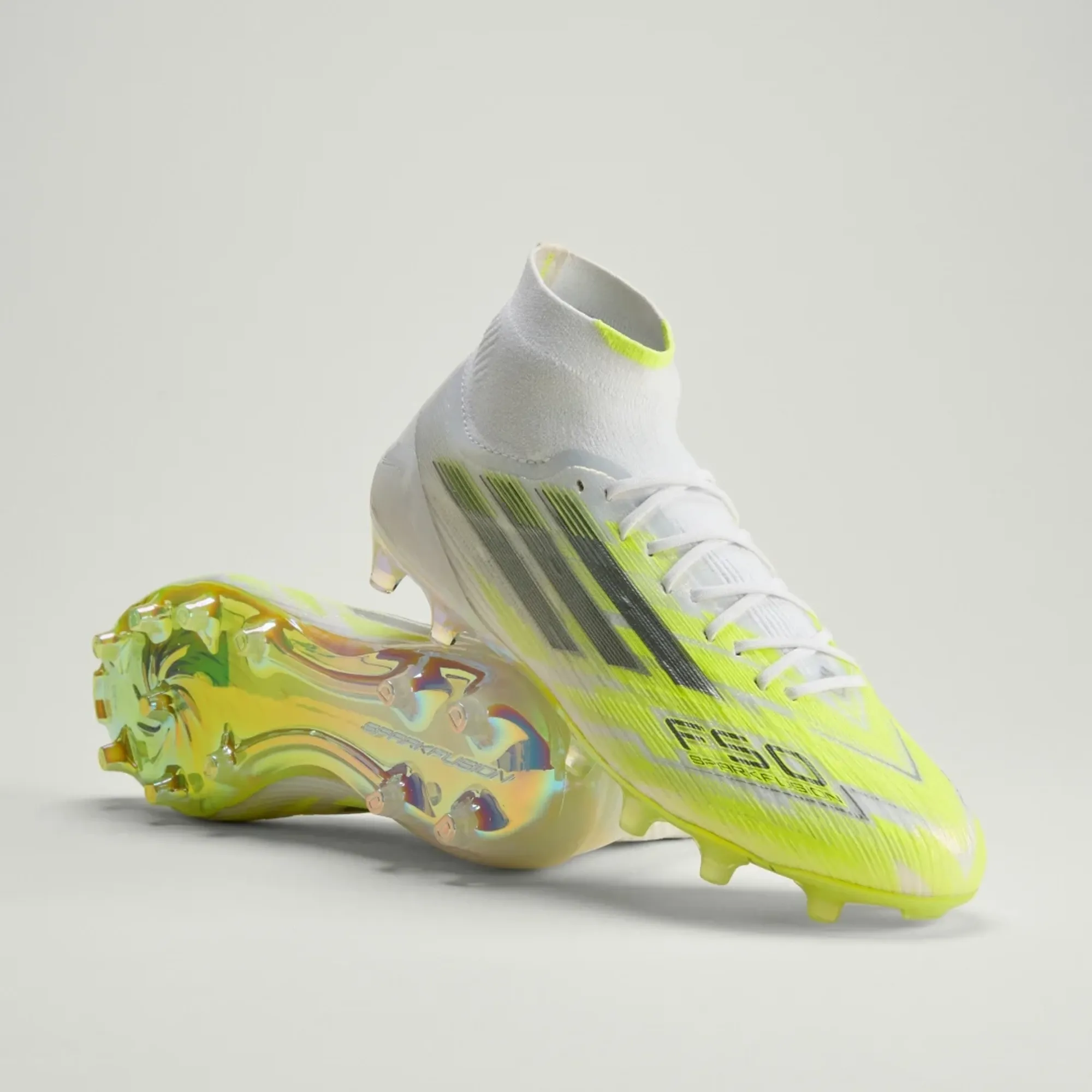 adidas F50 SPARKFUSION ELITE Mid Cut Firm Ground / Artificial Ground Football Boots Womens