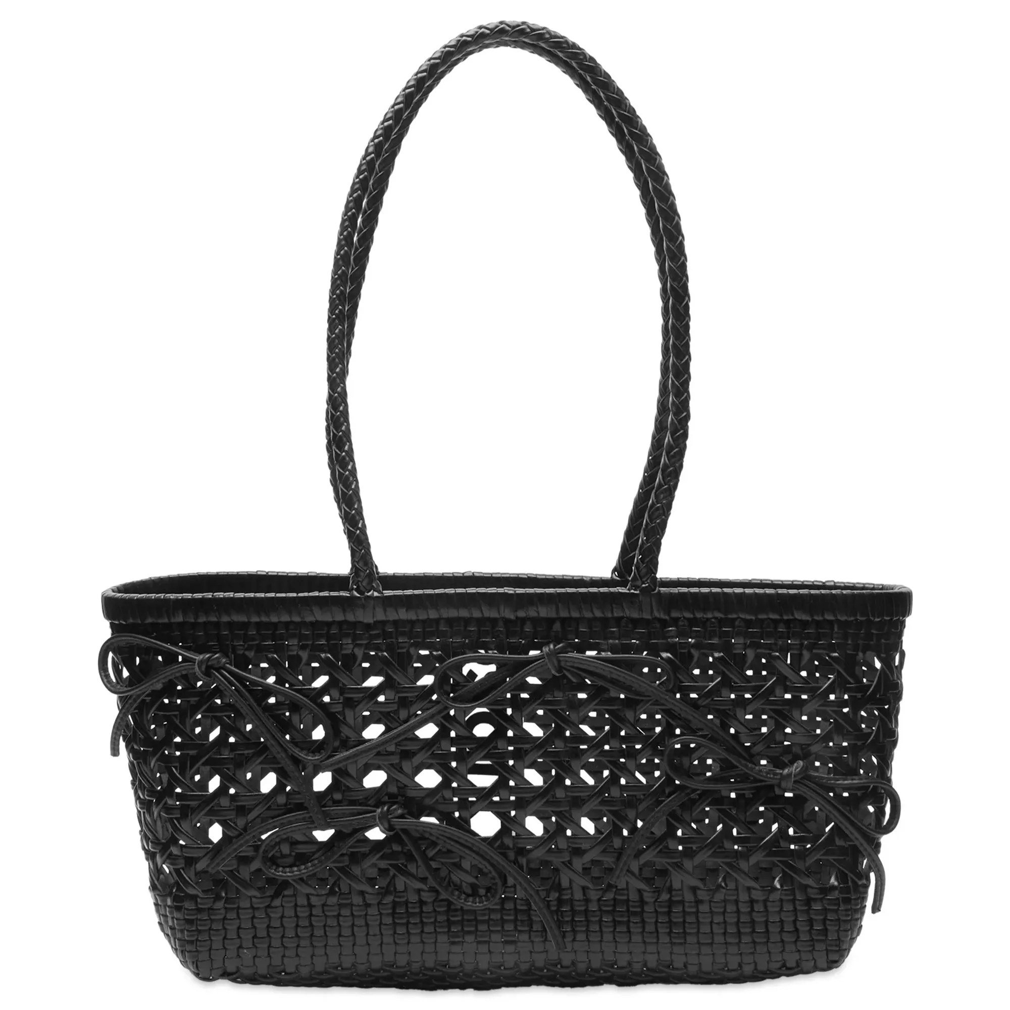 OSOI Women's Biscuit Shoulder Bag Black