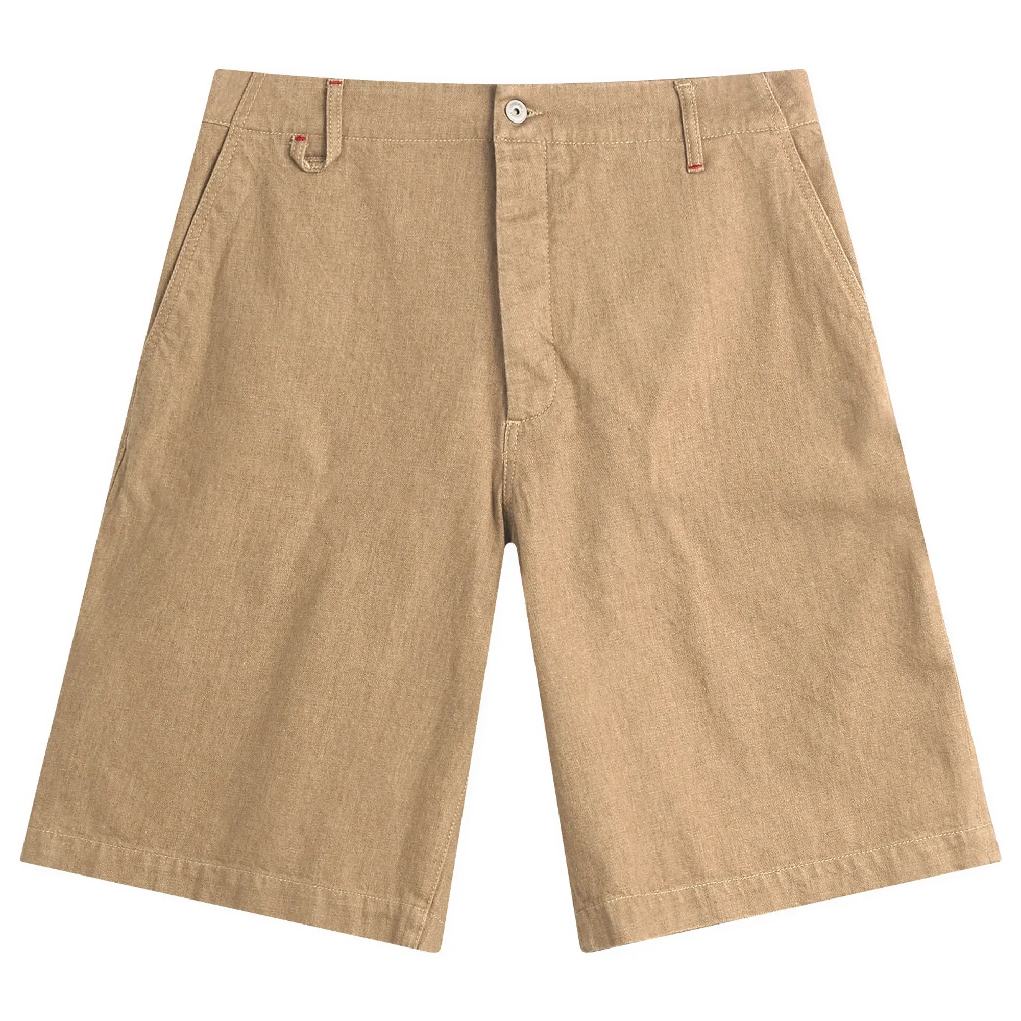 Jacquemus Men's Cotton Shorts Beige