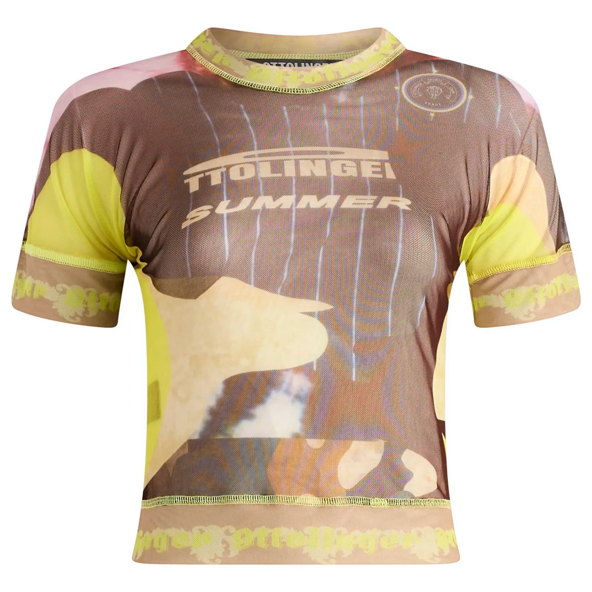 Ottolinger Women's Mesh Otto T-Shirt Morph Camo