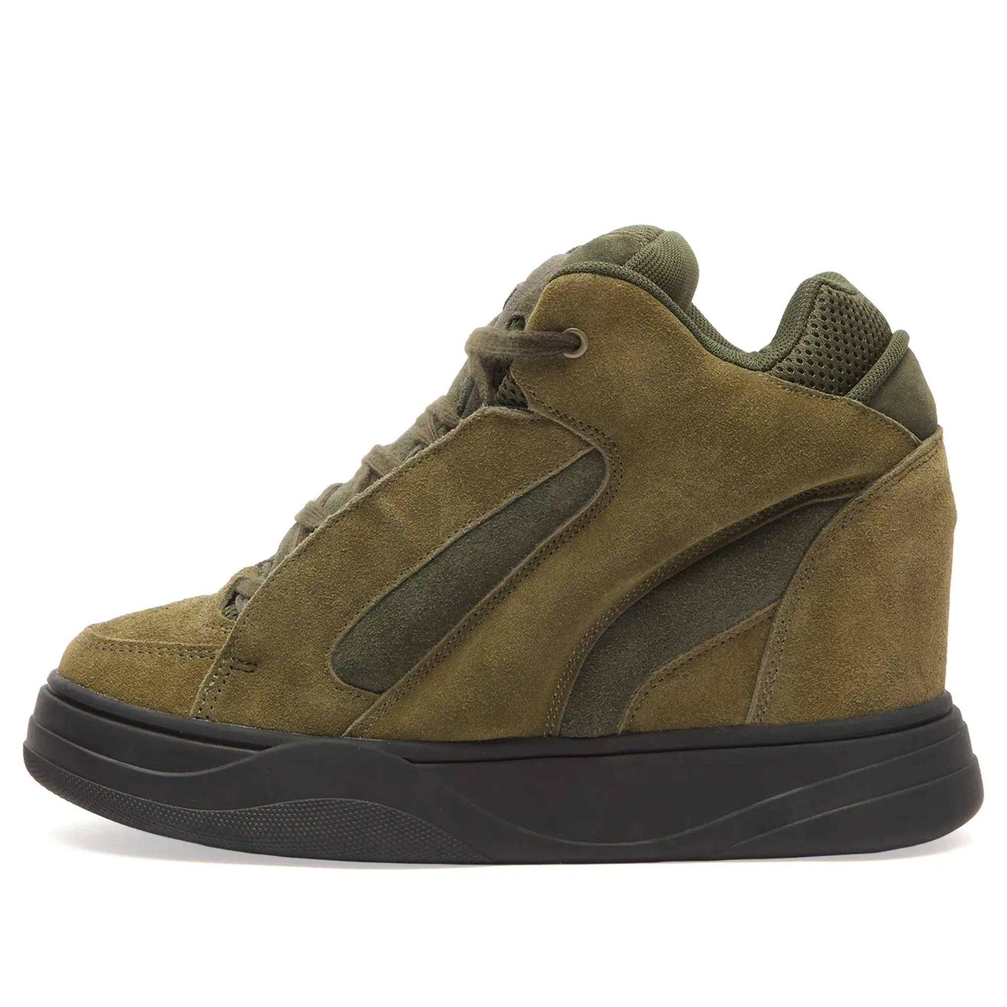 Ottolinger Women's Sneaker Heel Khaki