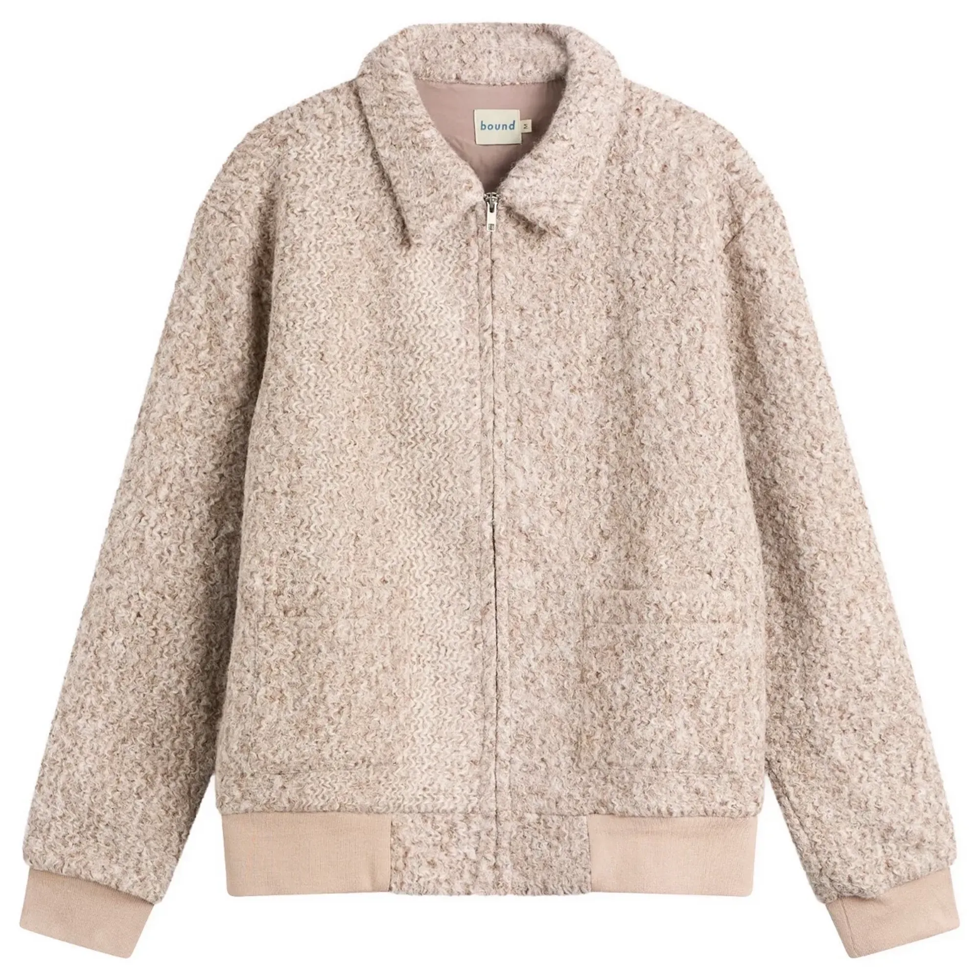 Bound Men's Cloud Textured Jacket Oatmeal