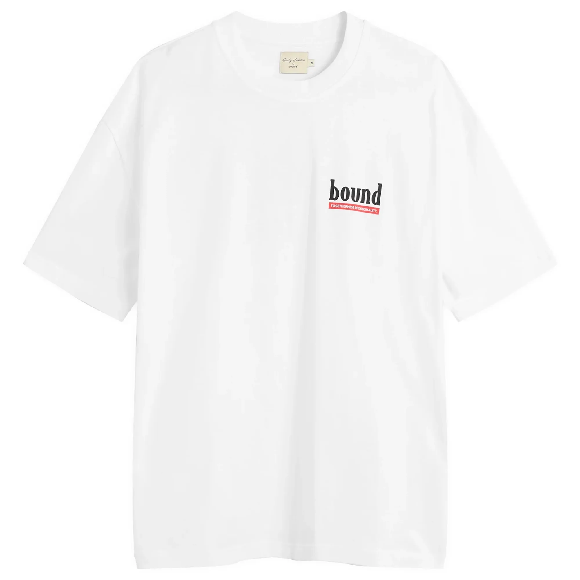 Bound Men's Red Label T-Shirt White