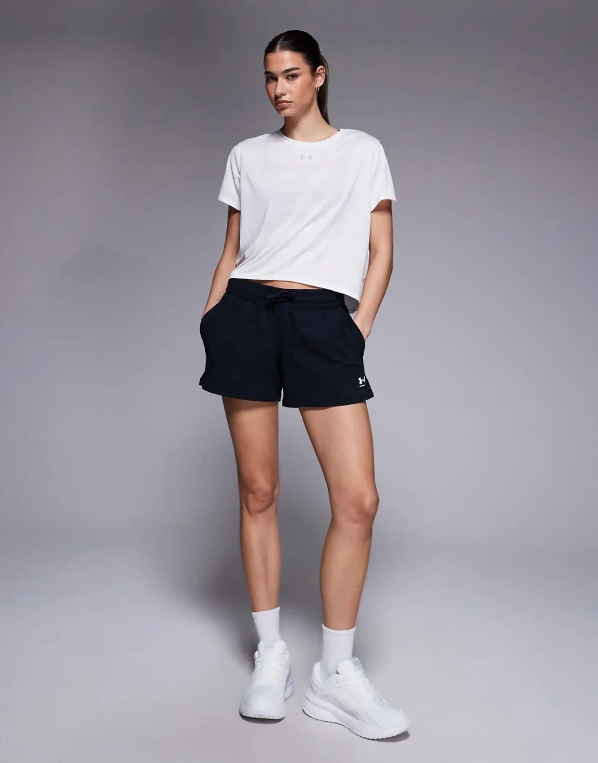 Under Armour  Velociti Women's Short Sleeve White / Reflective L