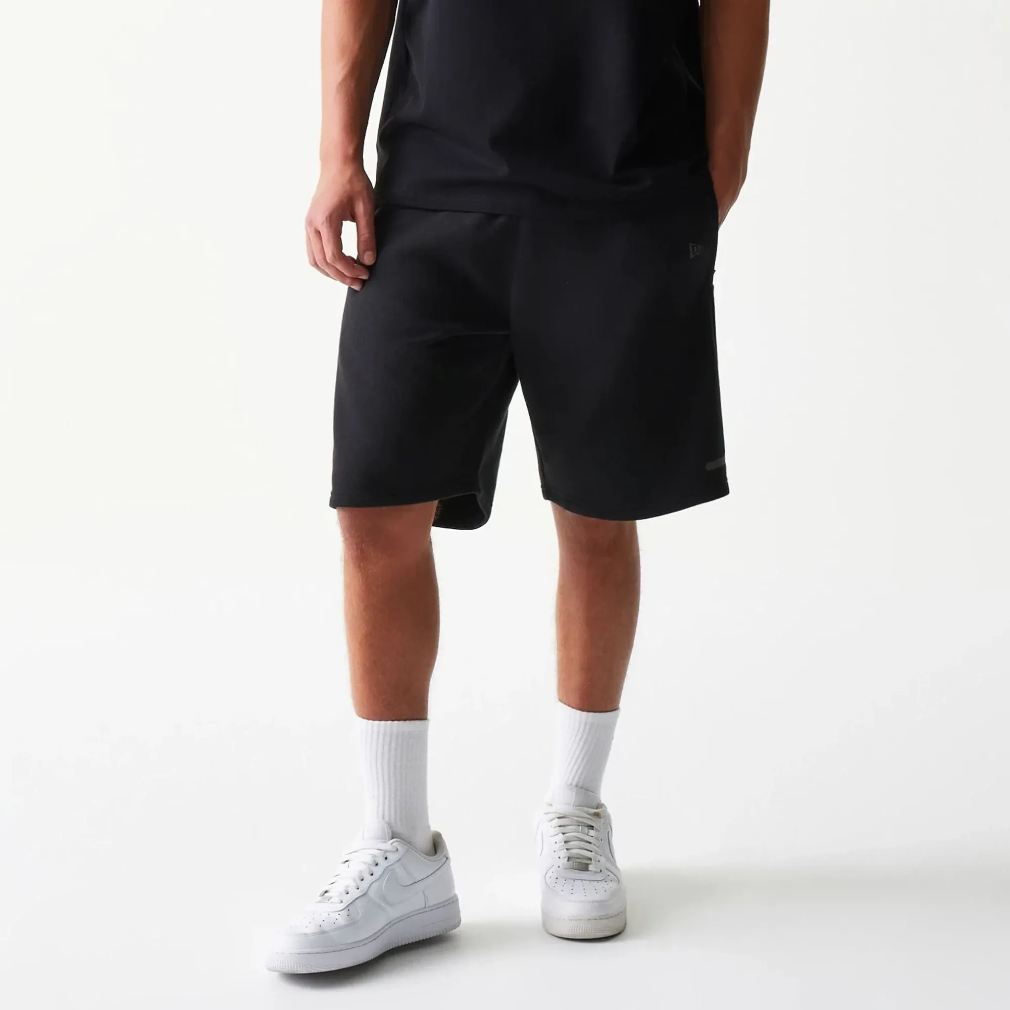 New Era Tech Black Shorts adult unisex