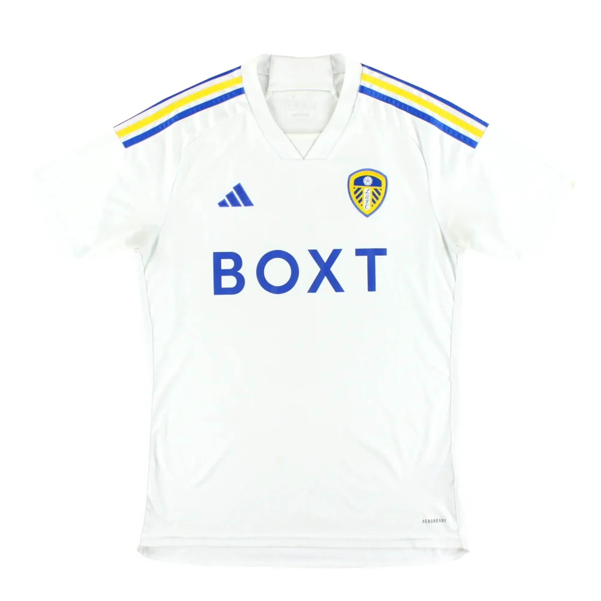 2023-24 Leeds adidas Home Shirt M - Leeds / Excellent 