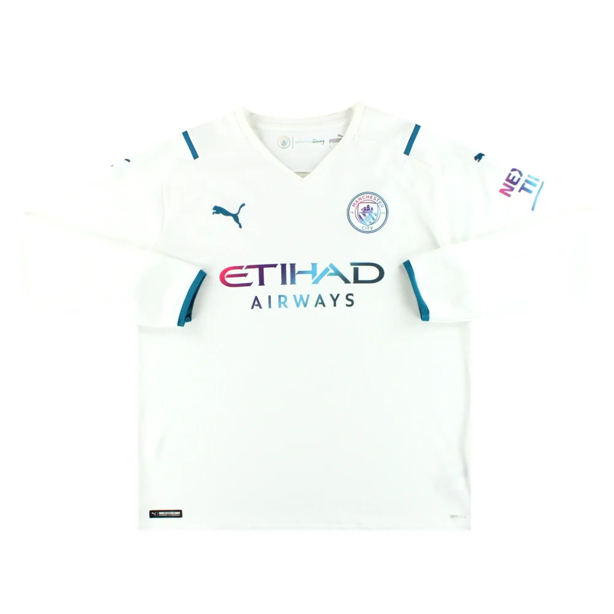 2021-22 Manchester City Puma Away Shirt L/S XL - Manchester City / Excellent 