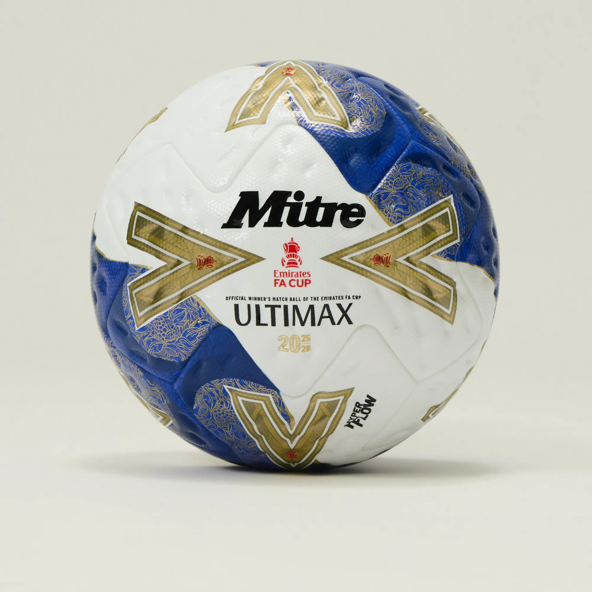 Mitre Mens FA Cup Winners Ultimax Pro fooball Size: 5