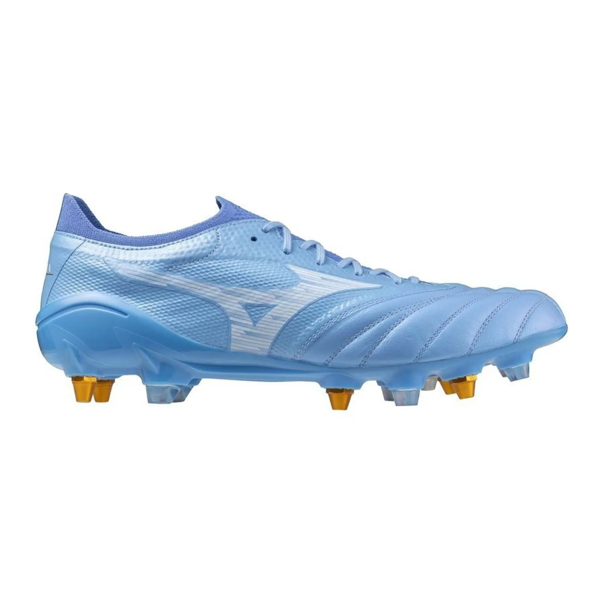 Mizuno Morelia Neo IV Beta Elite Mix SG Celeste White Ultramarine