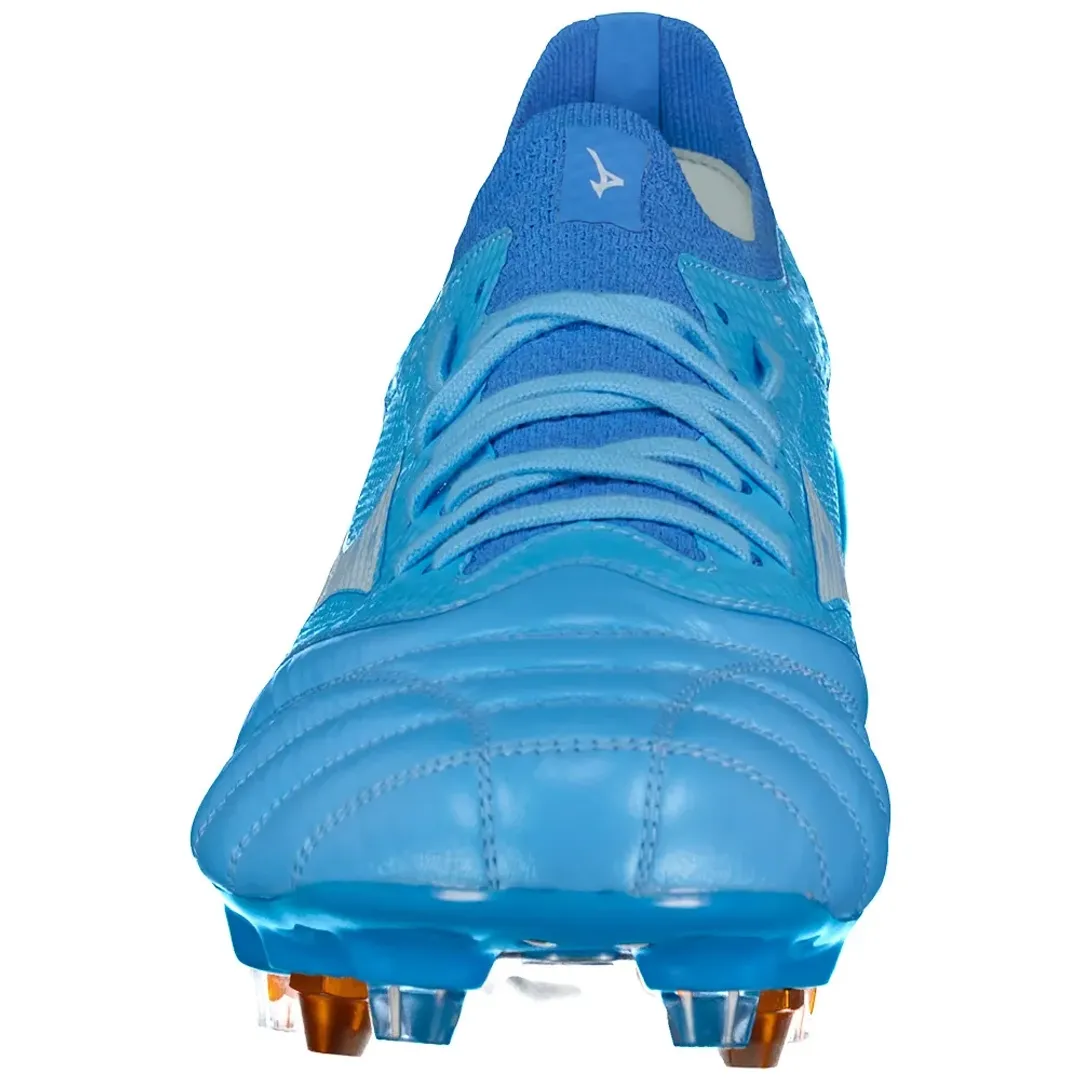 Mizuno Morelia Neo IV Beta Elite Mix SG Celeste White Ultramarine