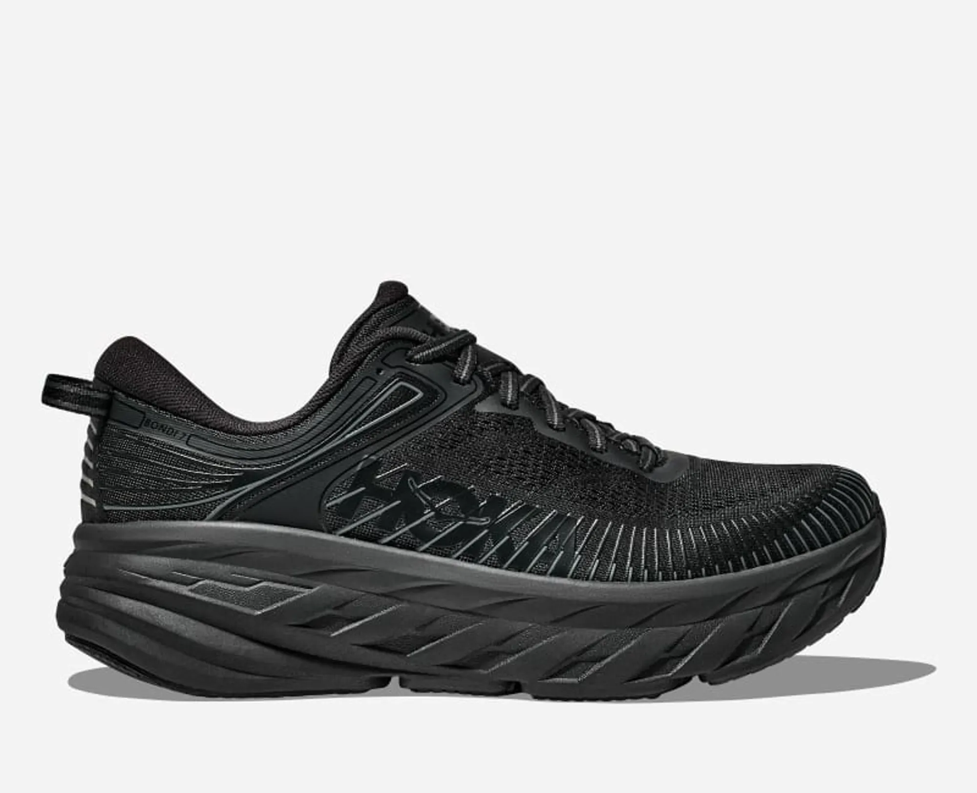Hoka Women's Bondi 7 Road Running Shoes In Black