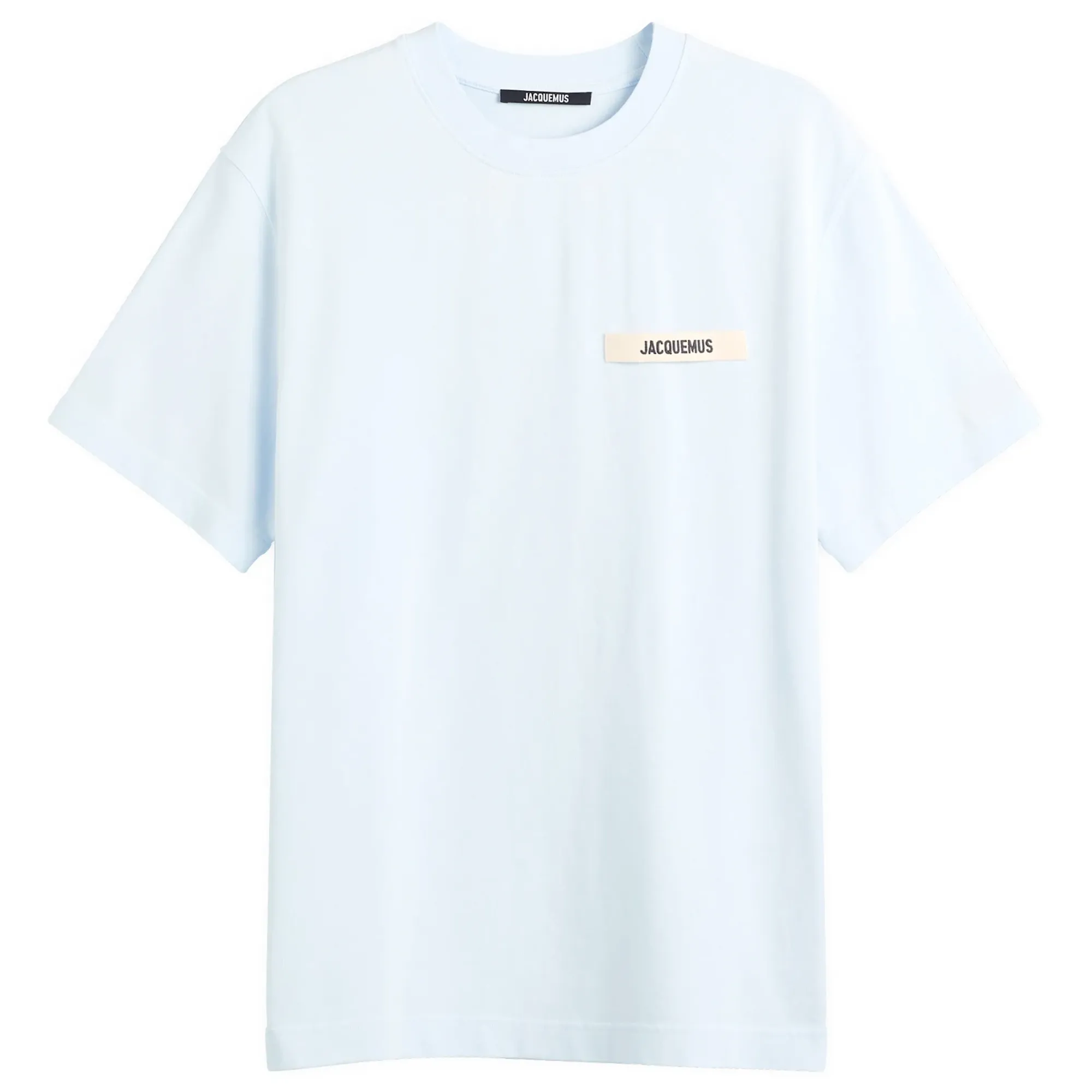 Jacquemus Men's Grosgrain T-Shirt Light Blue 2