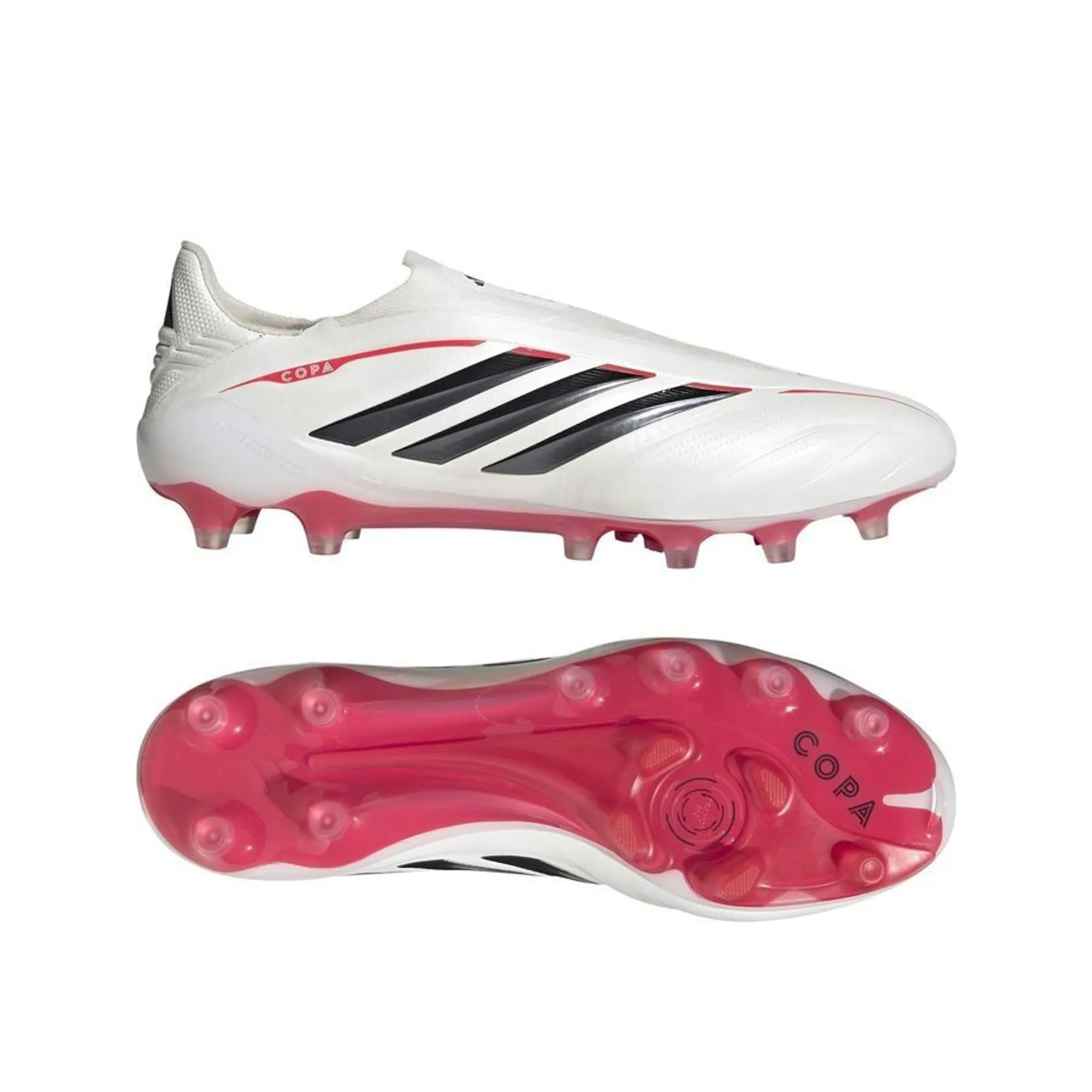 Adidas Copa Pure Elite Iv Laceless Ag Born For Goals - Footwear White/Zero Metallic/Core Black/Lucid Red Pre-Order - ['White']