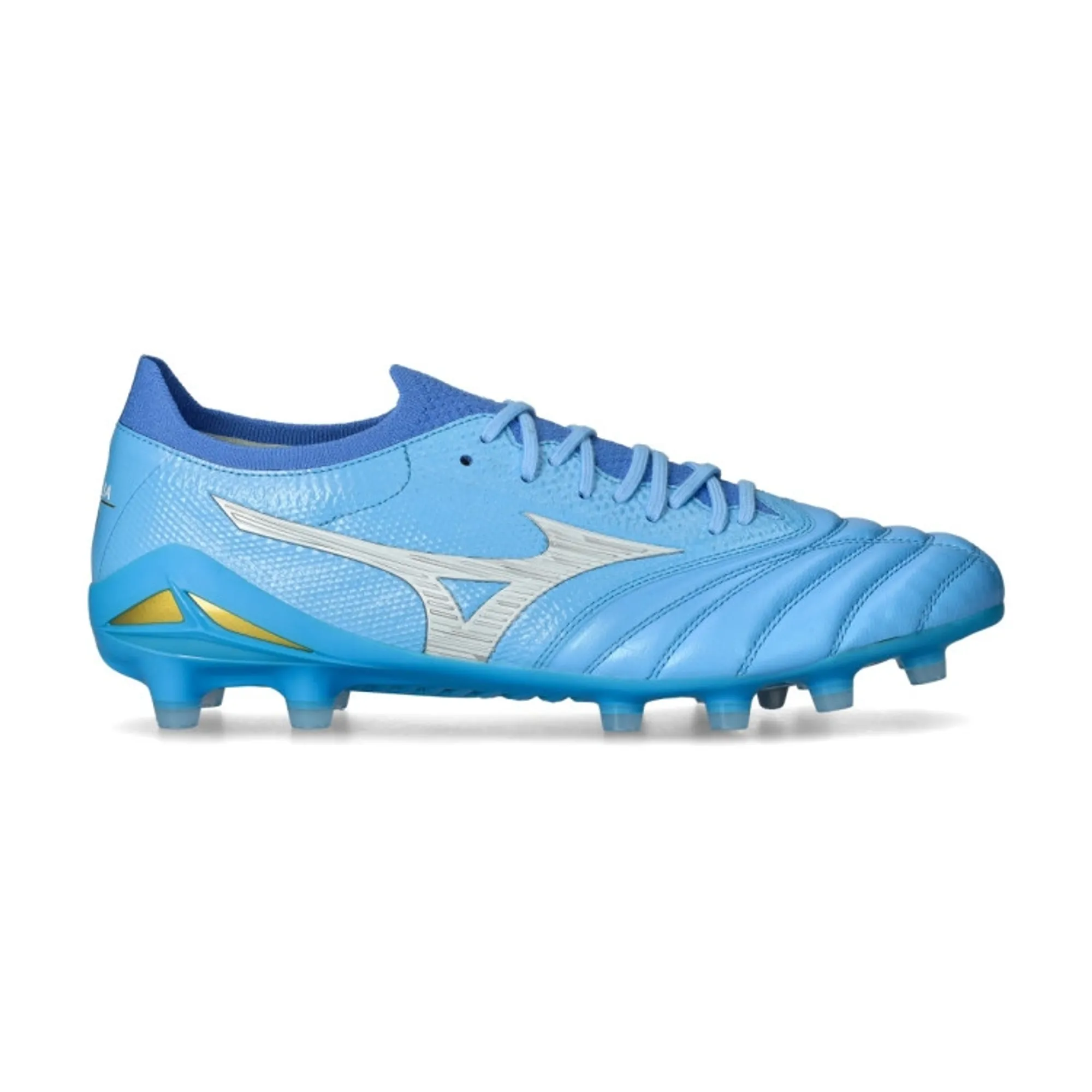 Mizuno Morelia Neo IV Beta Made In Japan FG Celeste White Ultramarine