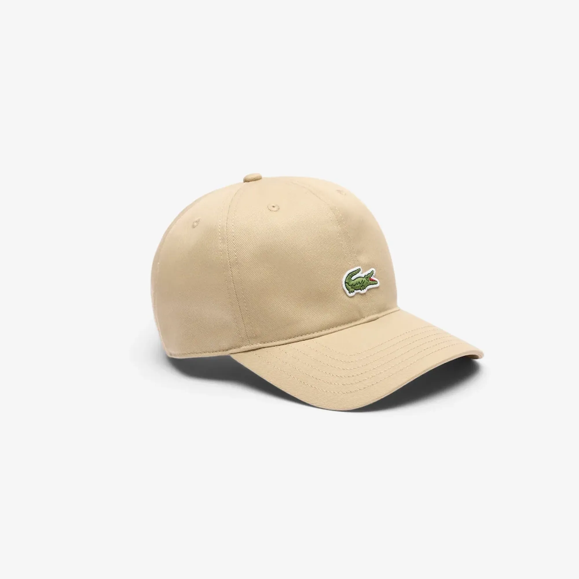 Lacoste Cotton Twill Cap - Beige