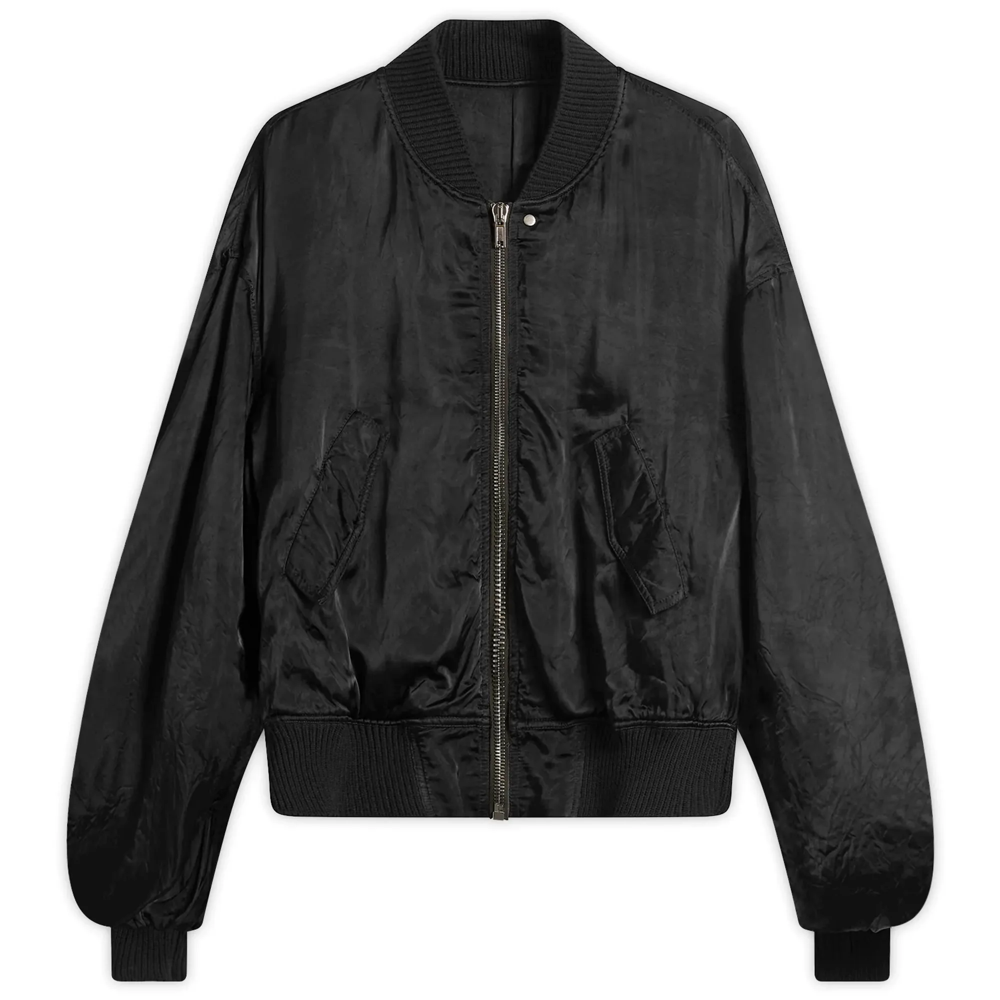 Rick Owens Women's Secchia Flight Jacket Black