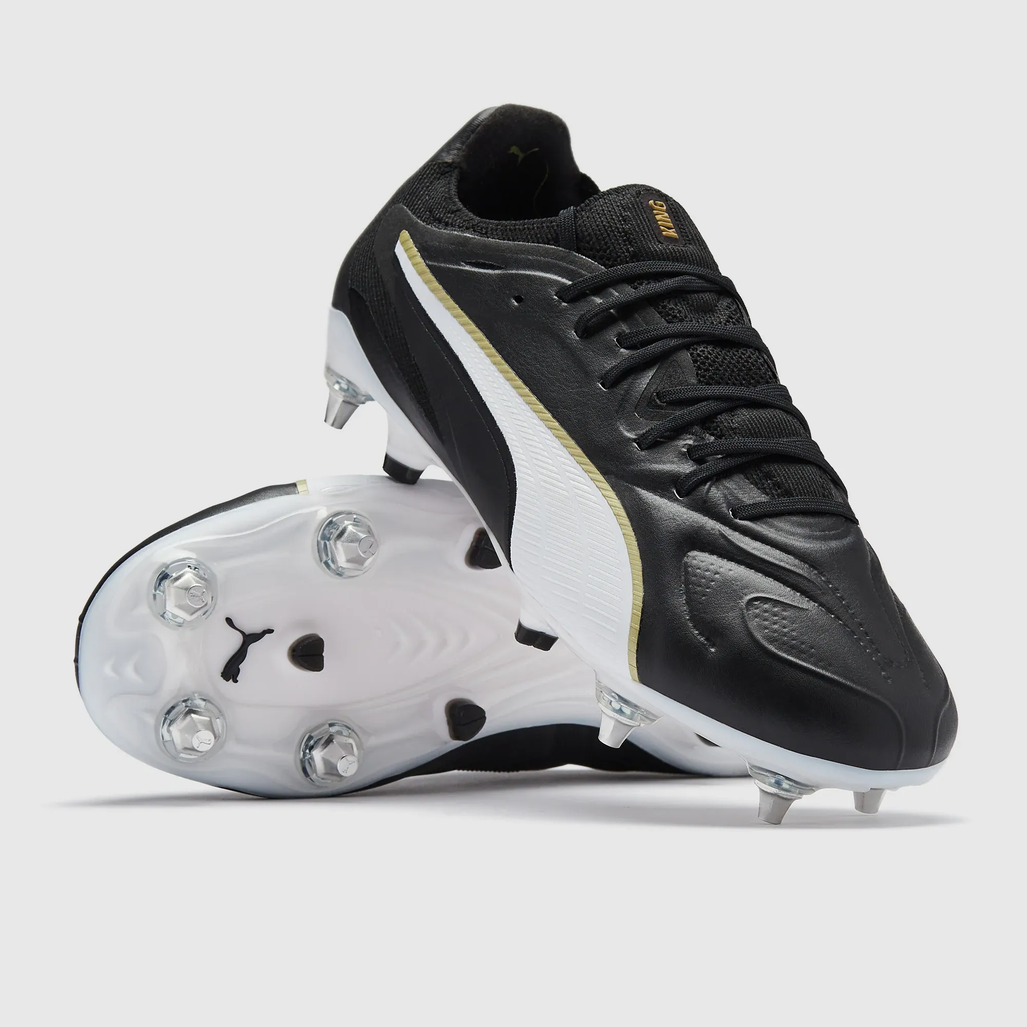 Puma King 20 Ultimate MxSG Puma Black Puma White Puma Gold