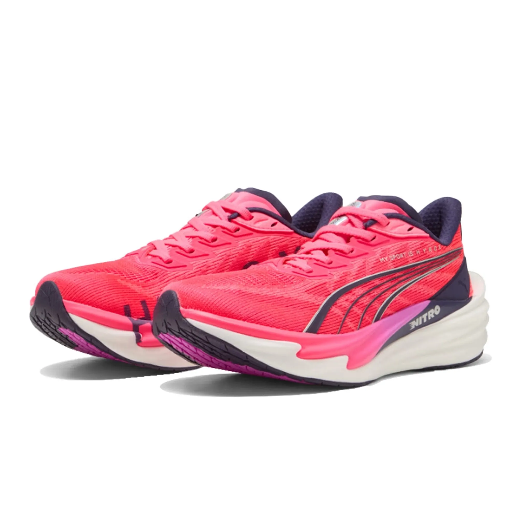PUMA x HYROX Deviate 4 Shoes Women, Pure Pink/White, size 3