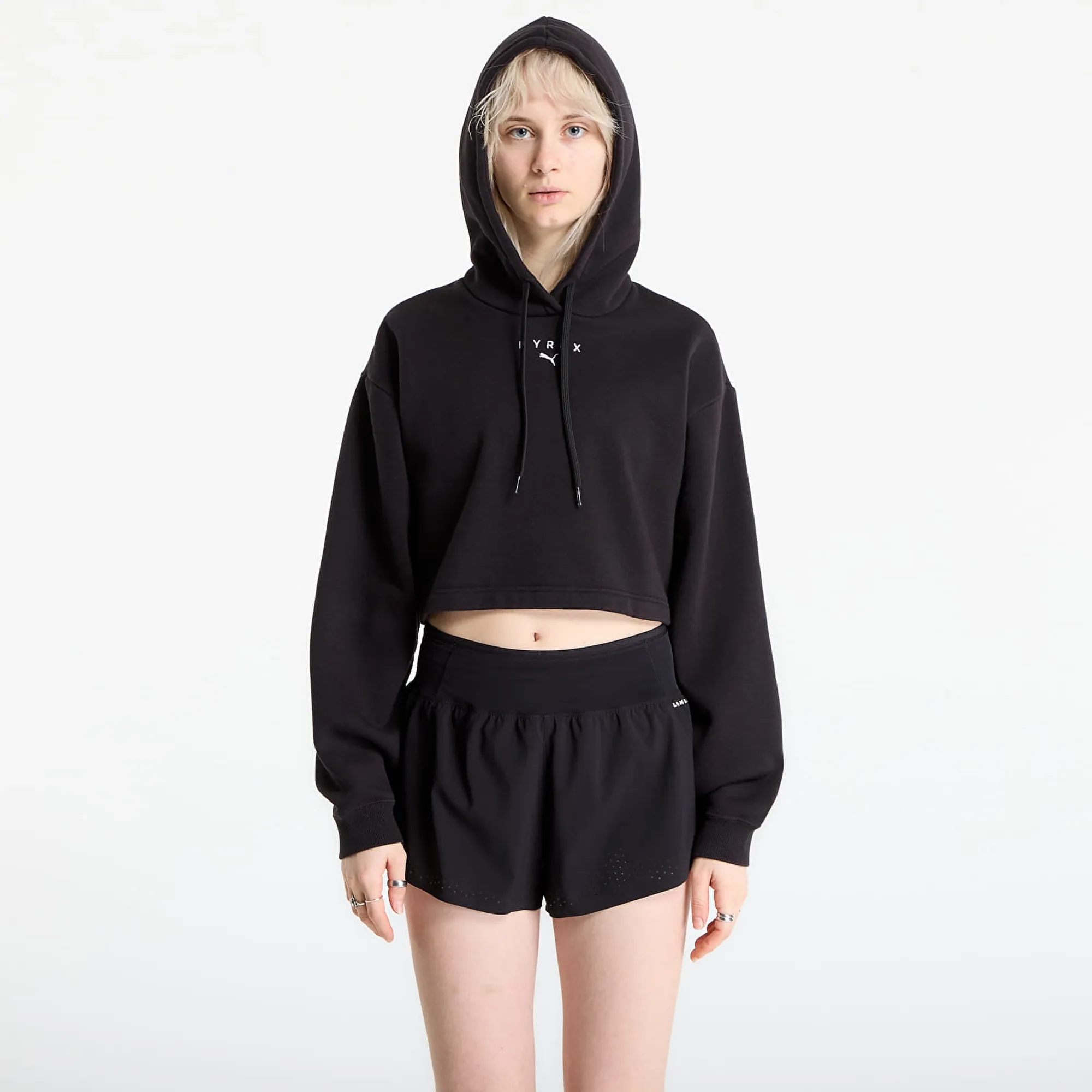 PUMA x HYROX Heavyweight Hoodie Women, Black, size 3XL