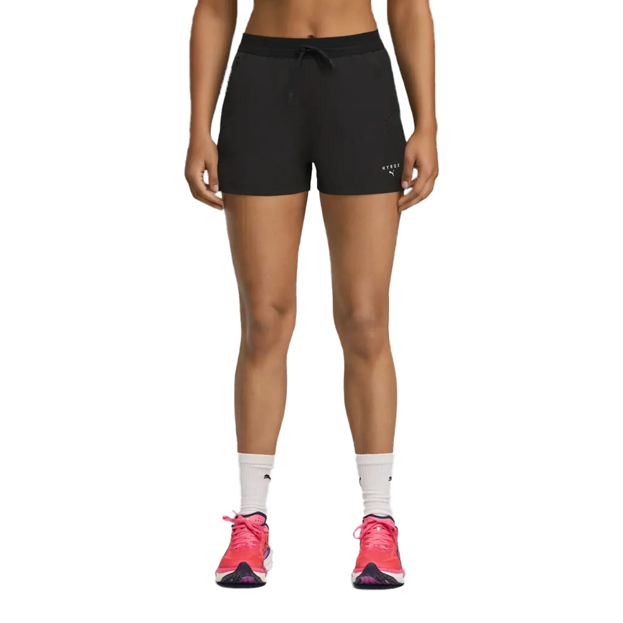 PUMA x HYROX Dryelite Woven Shorts Women, Black, size 3XL