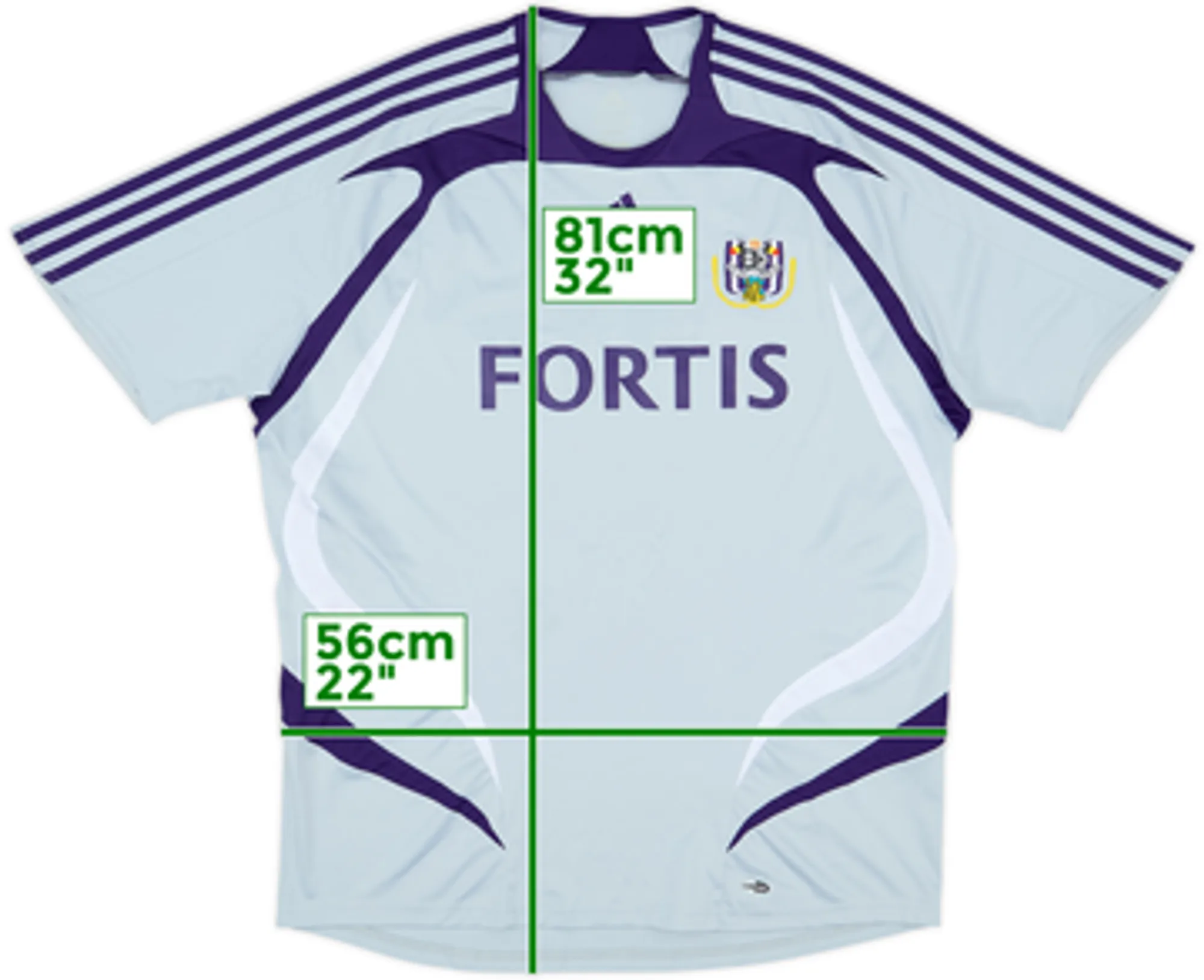 2007-08 Anderlecht Away Shirt - 8/10 - (XL)