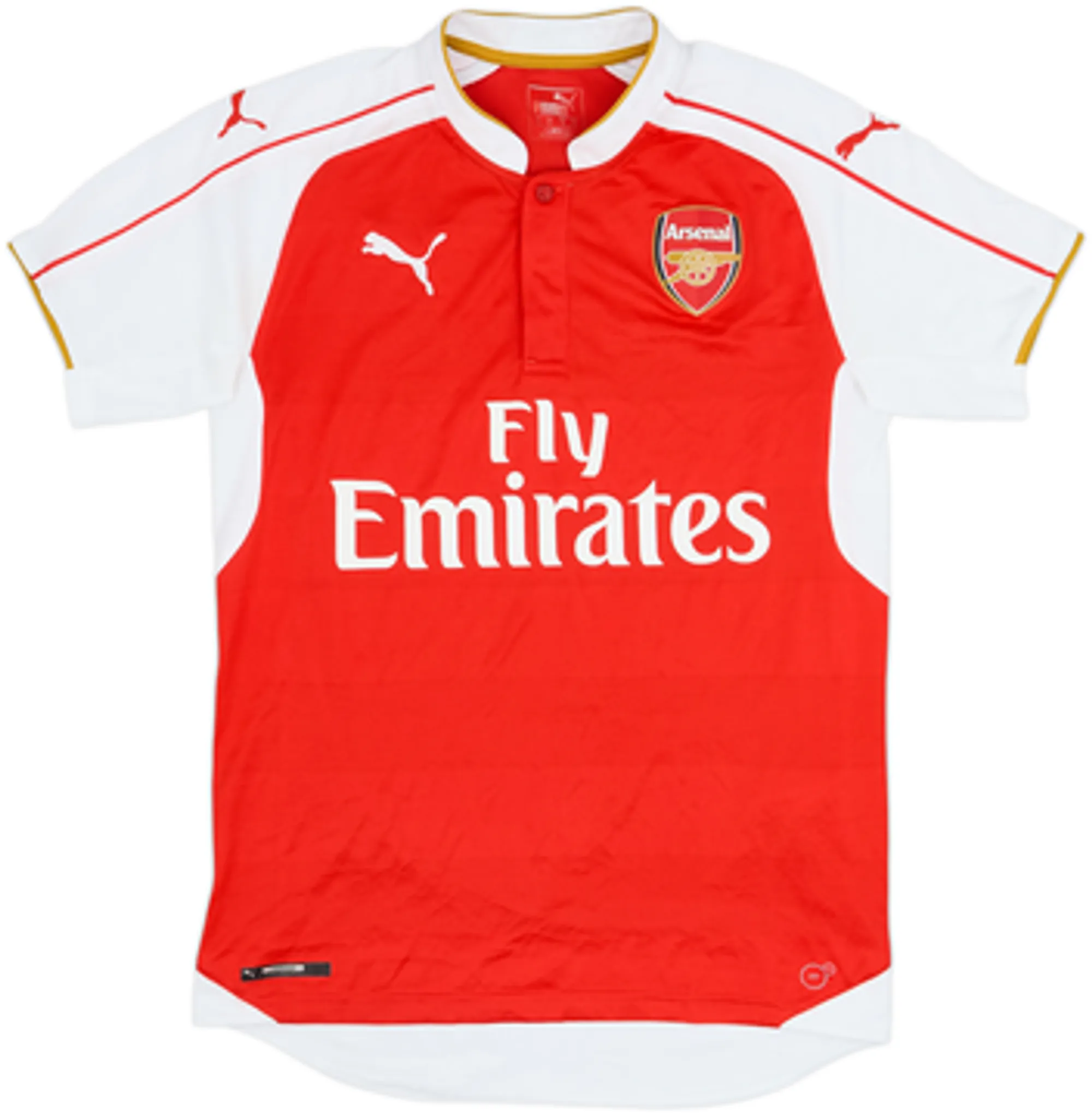2015-16 Arsenal Home Shirt S.Cazorla #19 - 8/10 - (M)