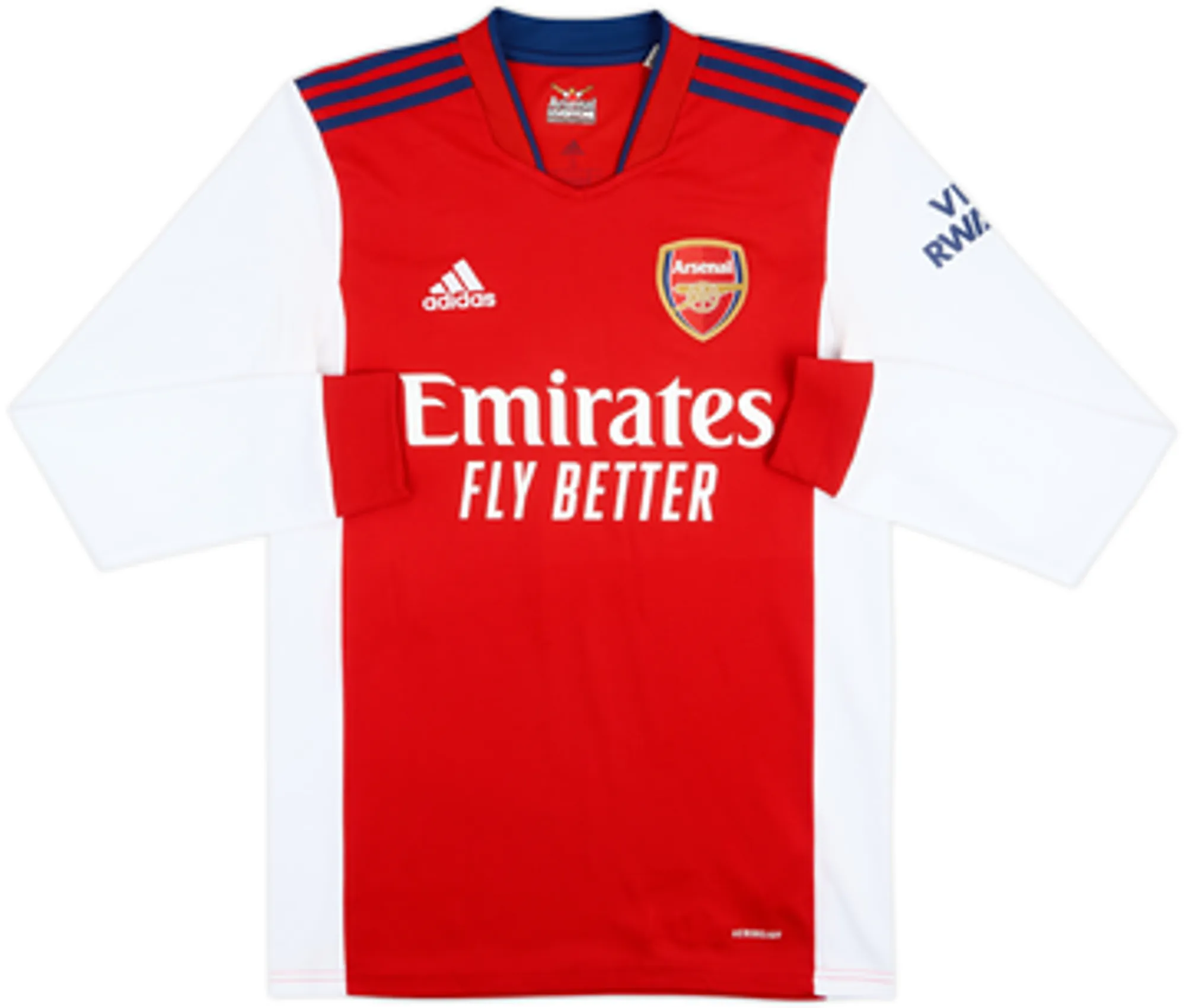 2021-22 Arsenal Home L/S Shirt Saka #7 - 9/10 - (S)