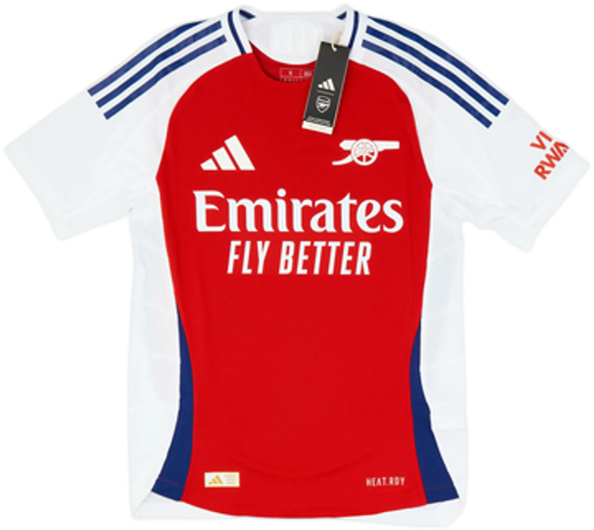 2024-25 Arsenal Authentic Home Shirt Rice #41 (S)