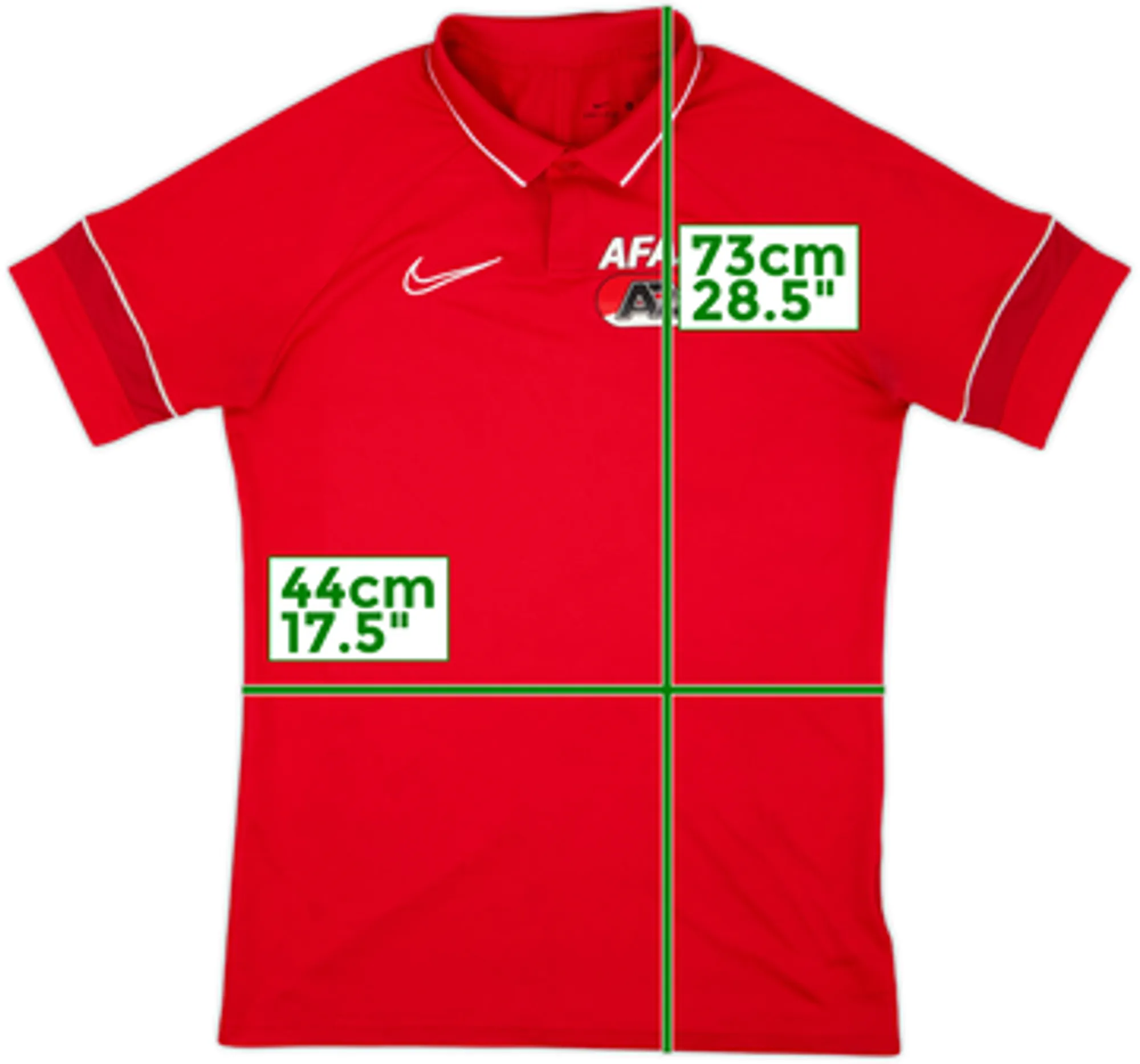 2021-22 AZ Alkmaar Nike Polo Shirt - 10/10 - (M)