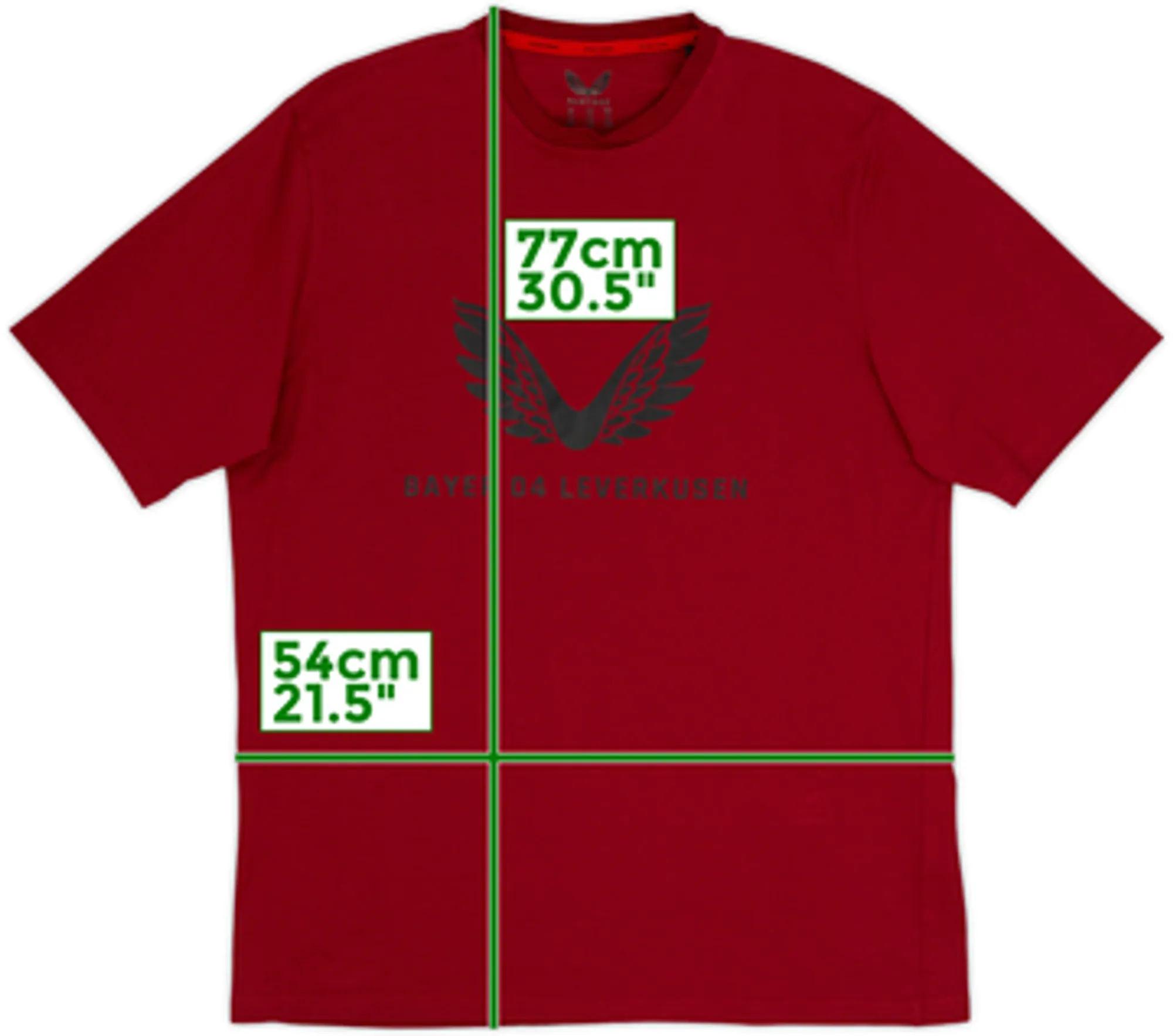 2022-23 Bayer Leverkusen Castore Cotton Tee - 10/10 - (XL)