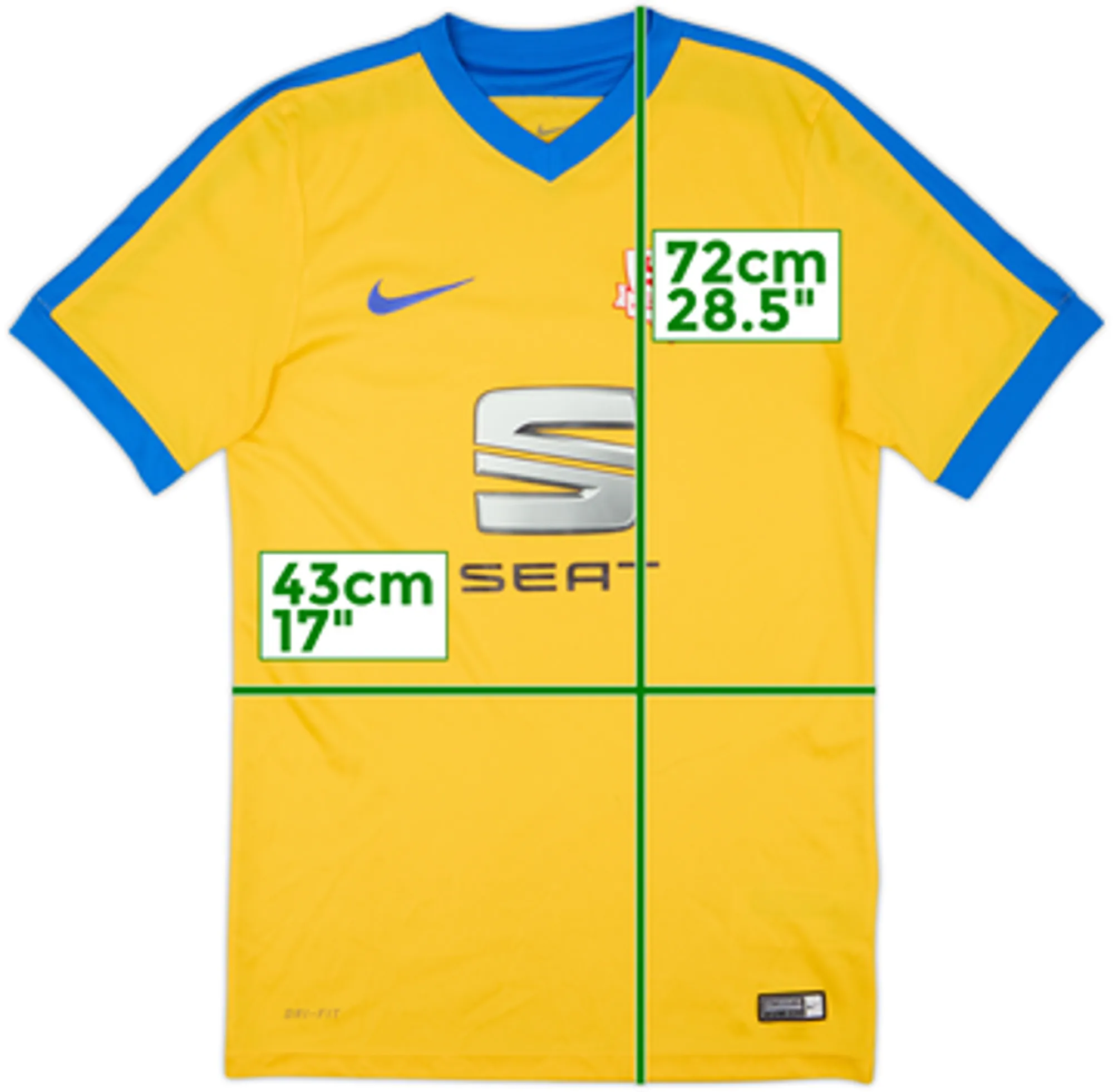 2016-17 Eintracht Braunschweig Home Shirt - 7/10 - (S)