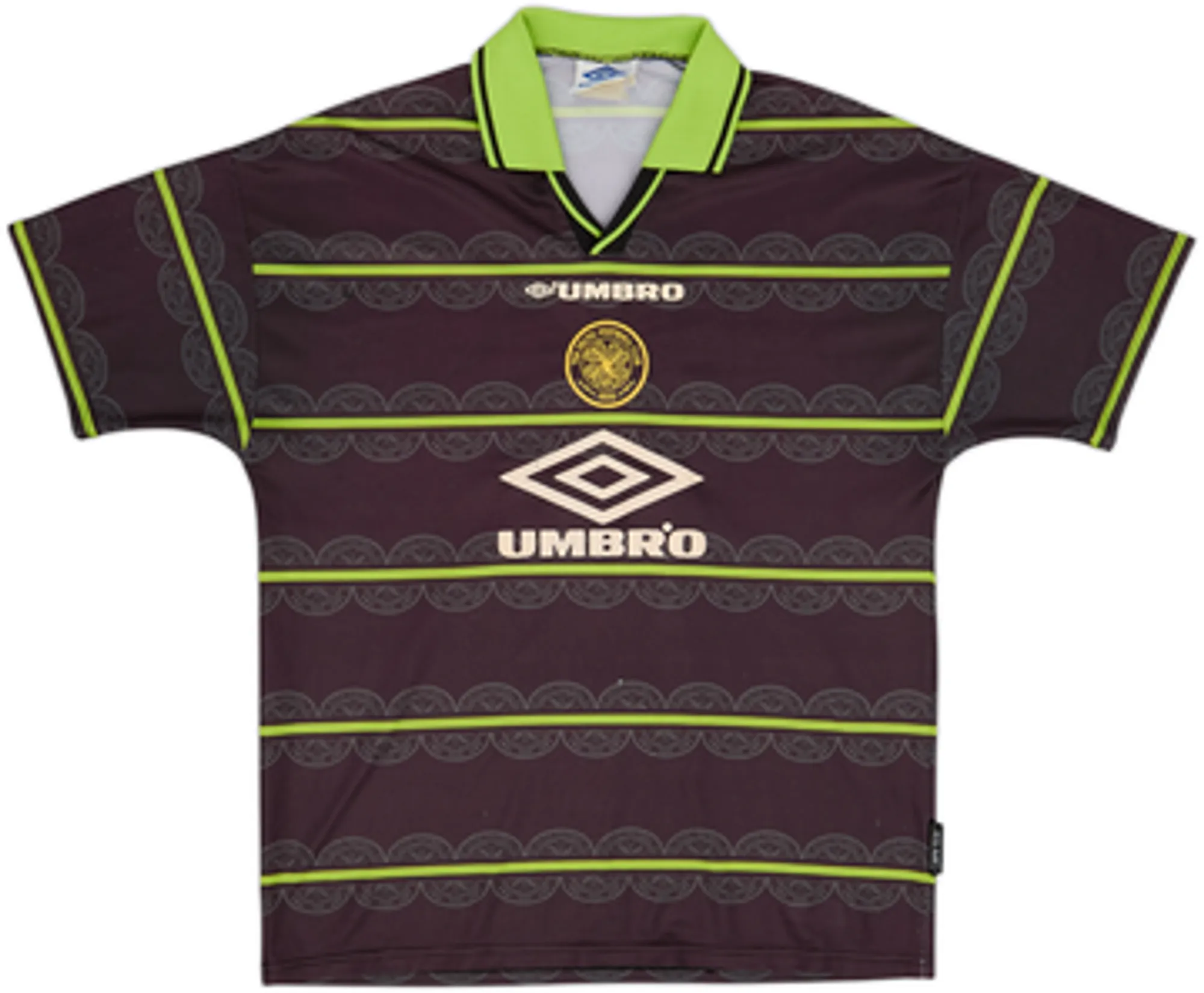 1998-99 Celtic Away Shirt Larsson #7 - 5/10 - (L)