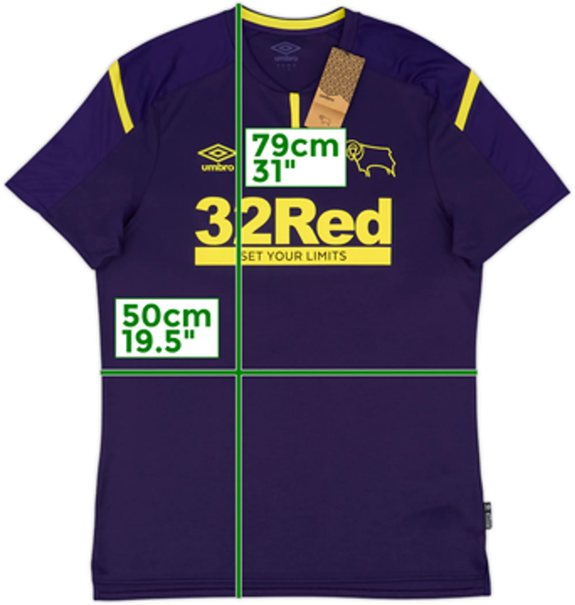 2021-22 Derby County Third Shirt (L)