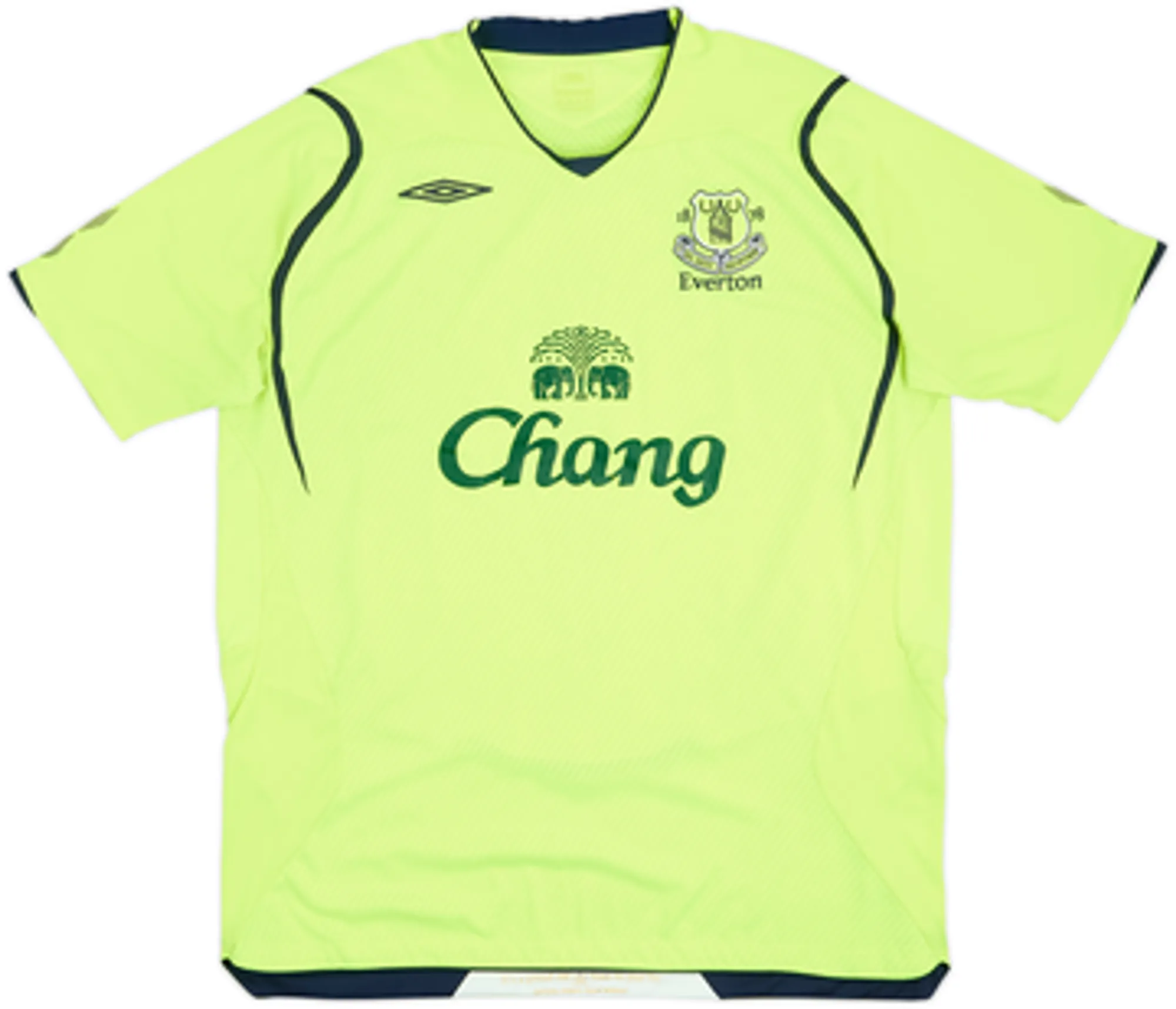 2008-09 Everton Third Shirt Baines #3 - 7/10 - (XL)