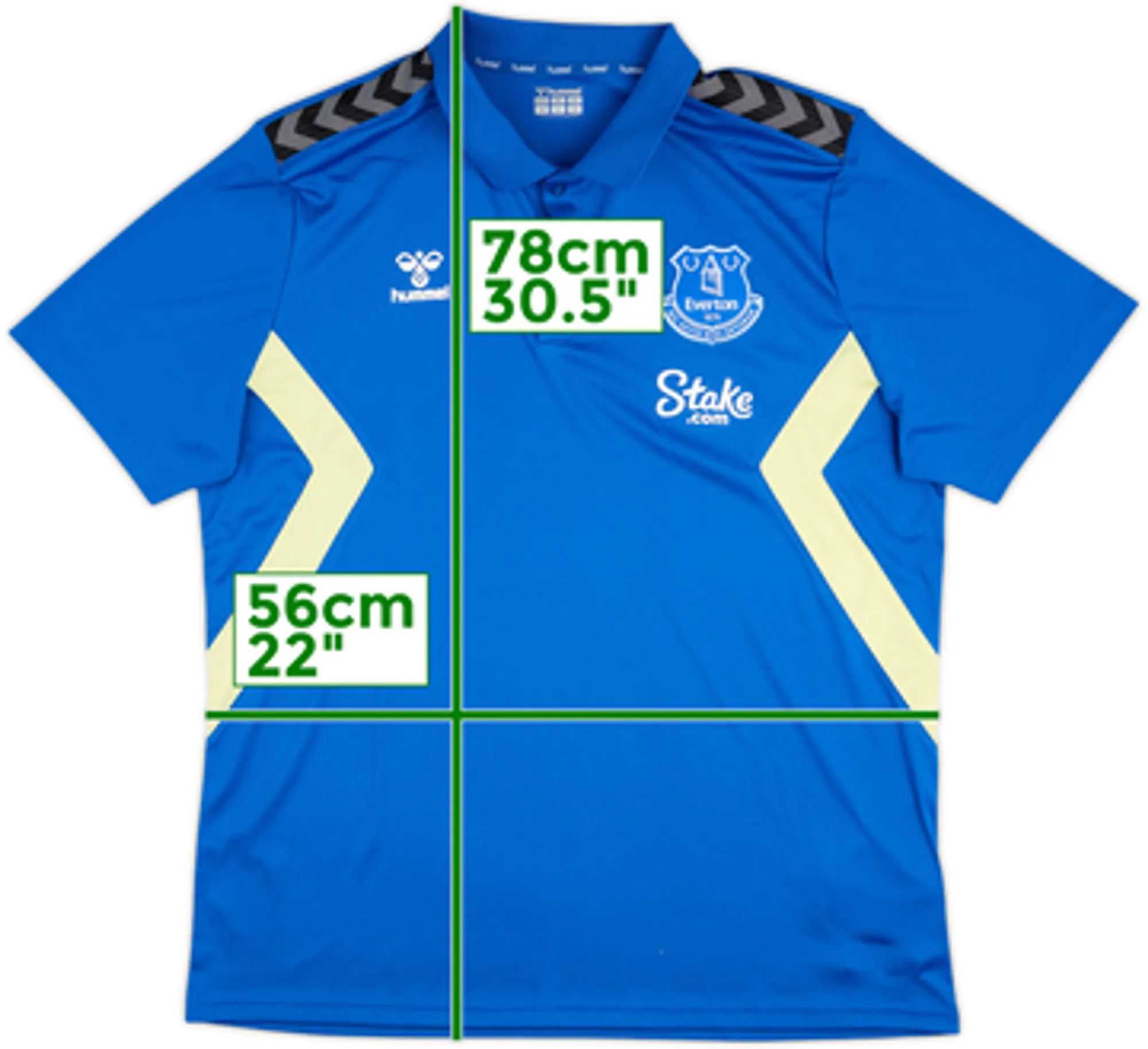 2023-24 Everton Hummel Polo Shirt - 10/10 - (XXL)