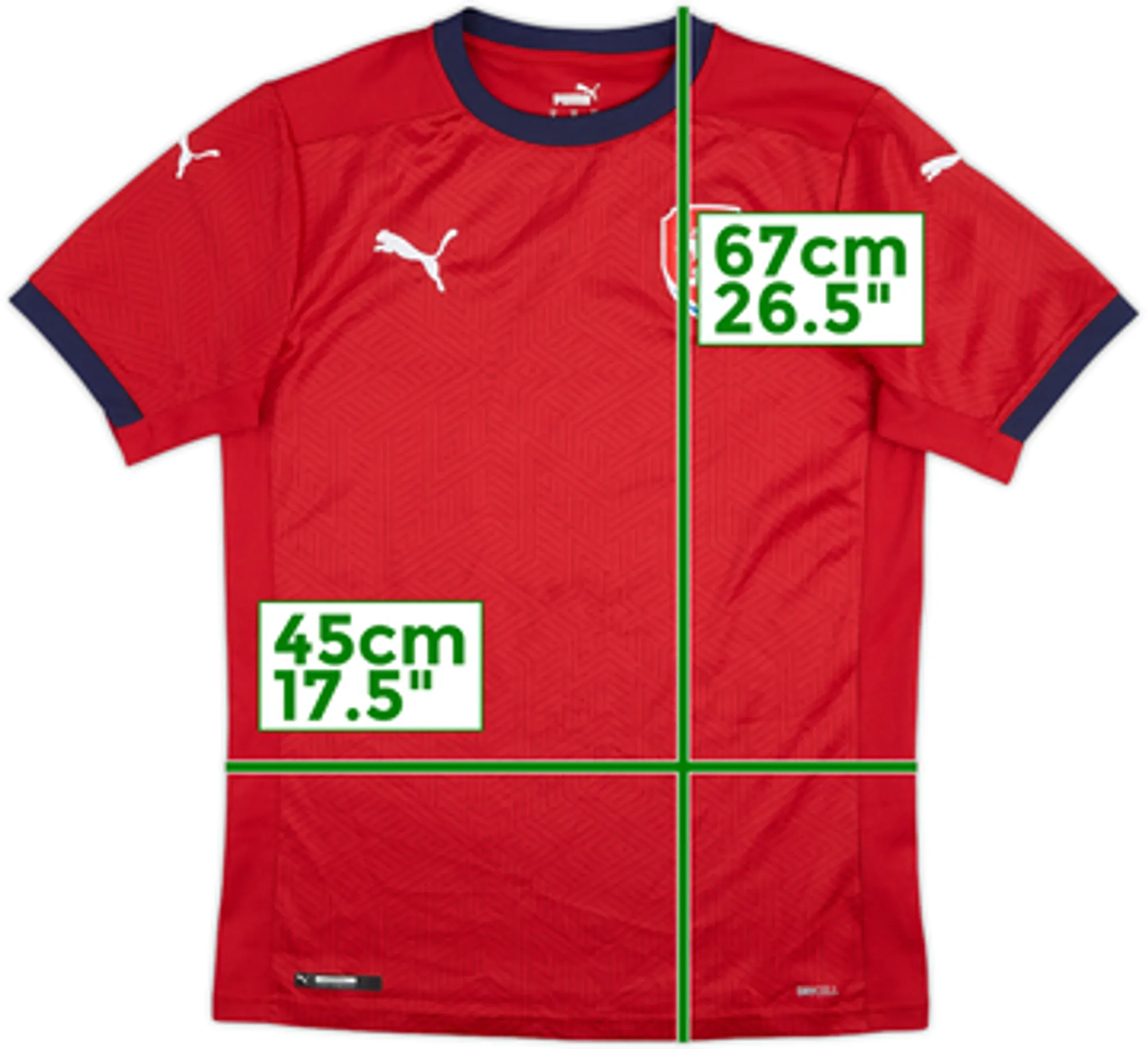 2020-21 Czech Republic Home Shirt - 9/10 - (S)