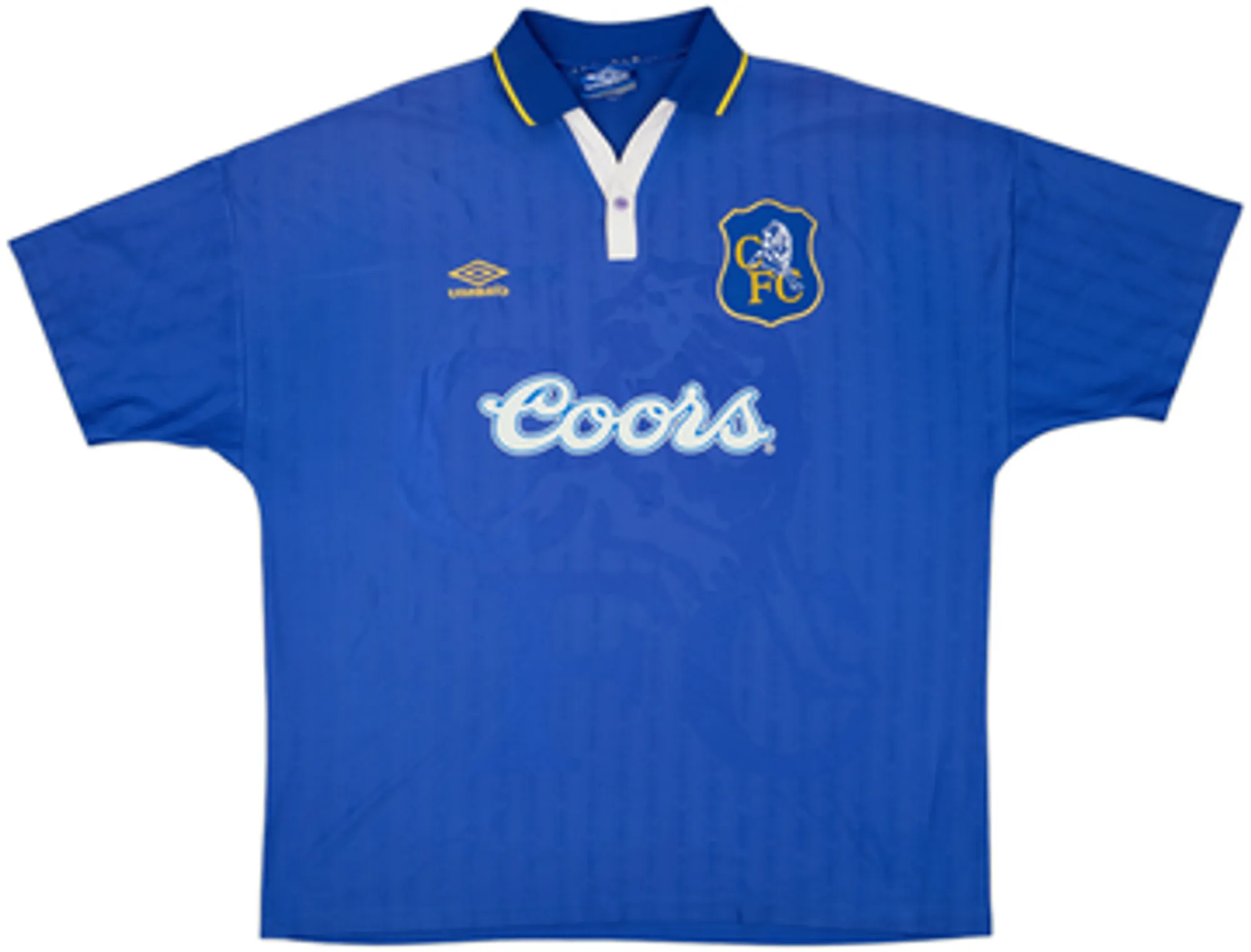 1995-97 Chelsea Home Shirt Gullit #4 - 8/10 - (XXL)