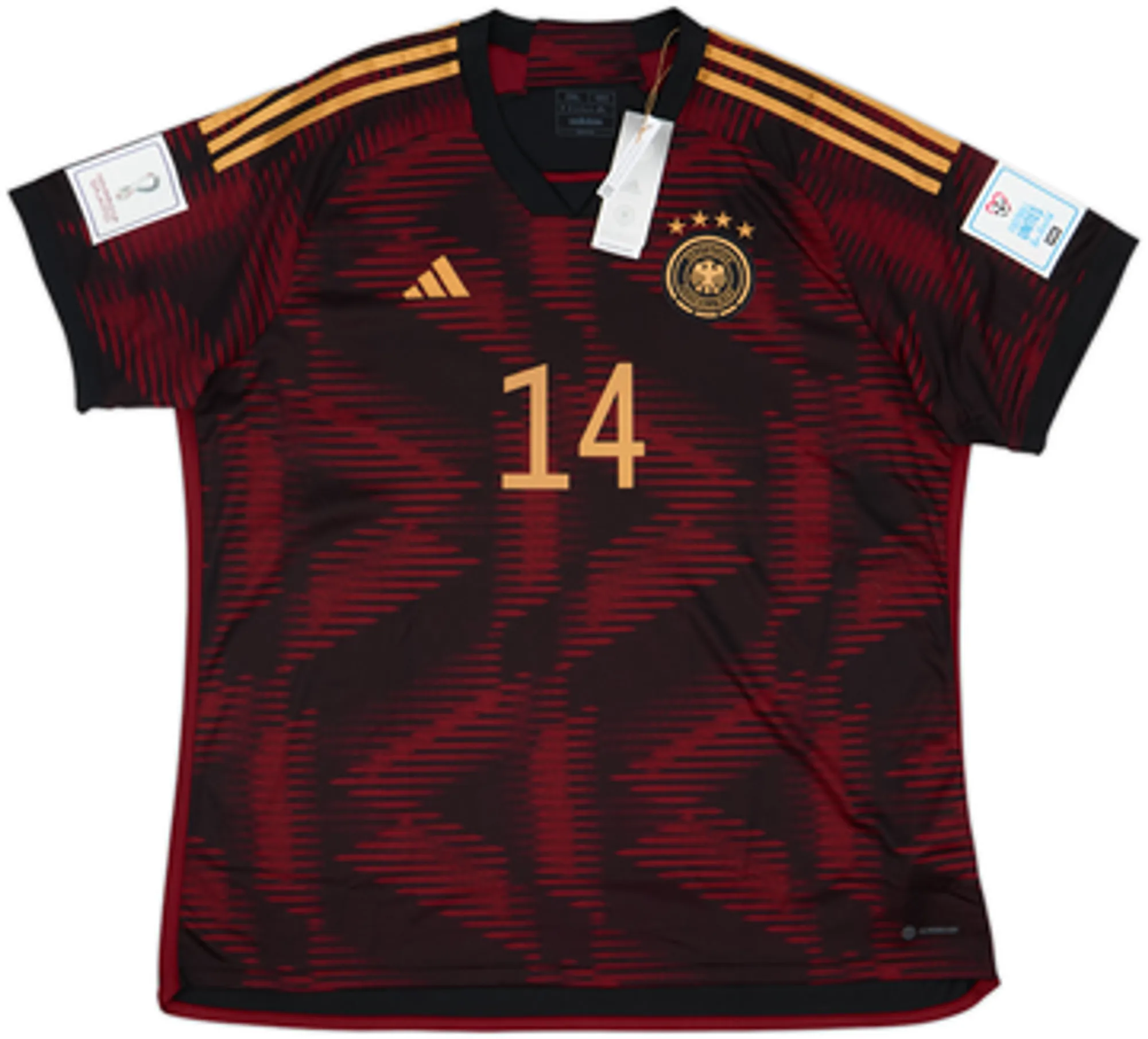 2022-23 Germany Away Shirt Musiala #14 (XXL)