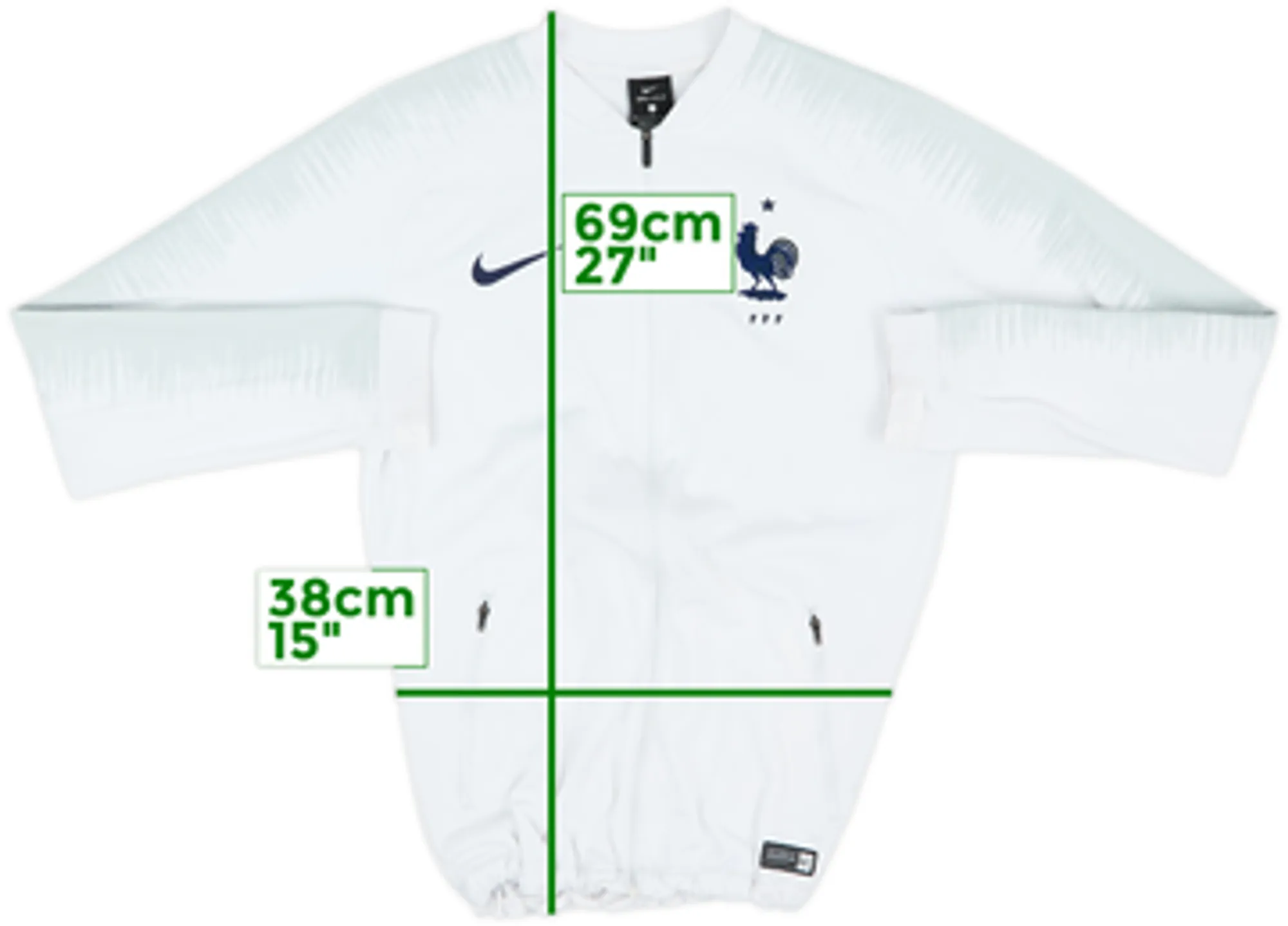 2018-19 France Nike Track Jacket - 4/10 - (S)