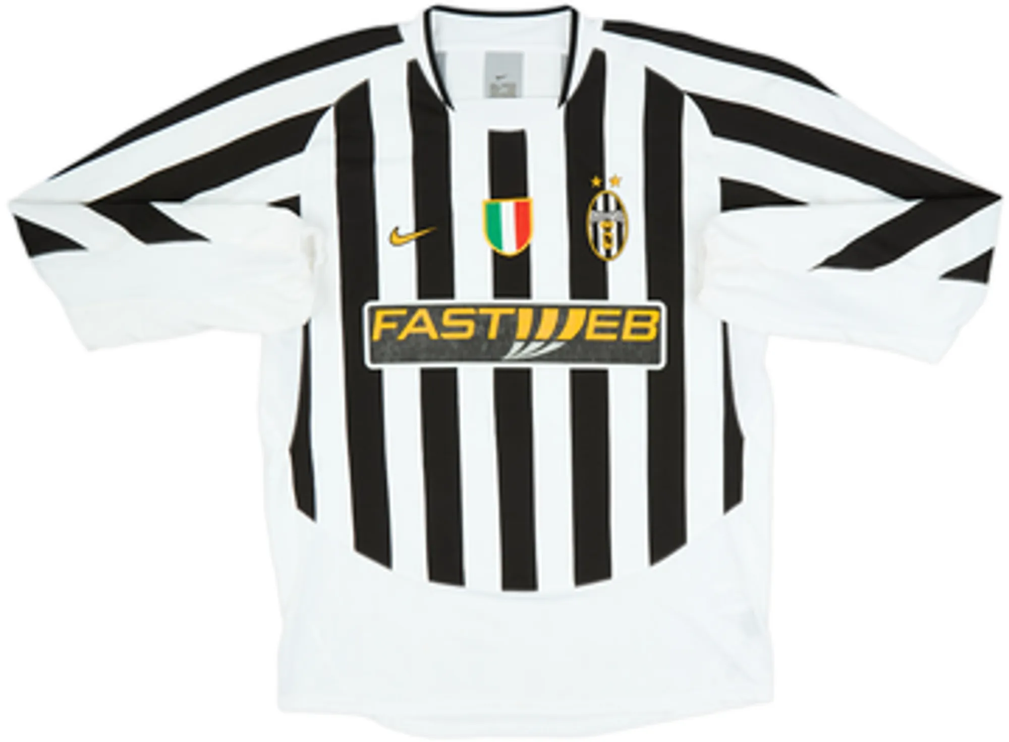 2003-04 Juventus Home L/S Shirt Nedved #11 - 6/10 - (L)