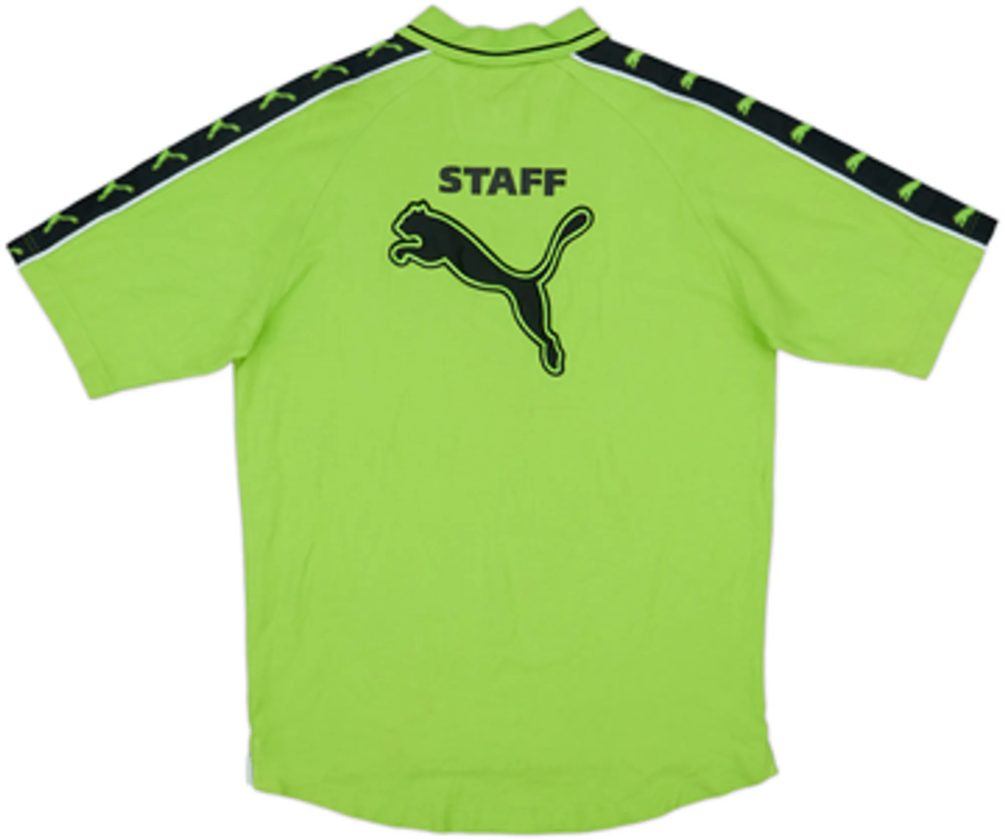 2002-03 Lazio Puma Staff Issue 1/4 Zip Polo Shirt (M)