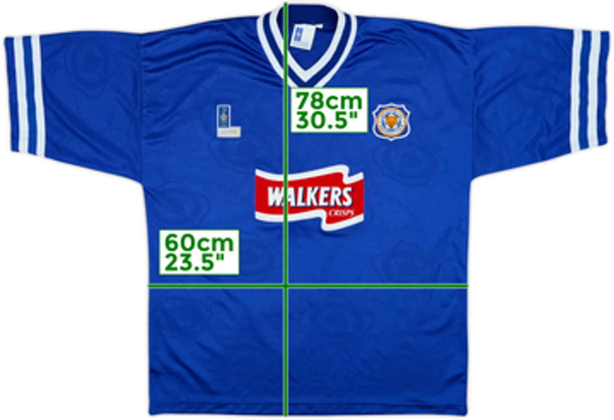 1996-98 Leicester Home Shirt - 9/10 - (XL)
