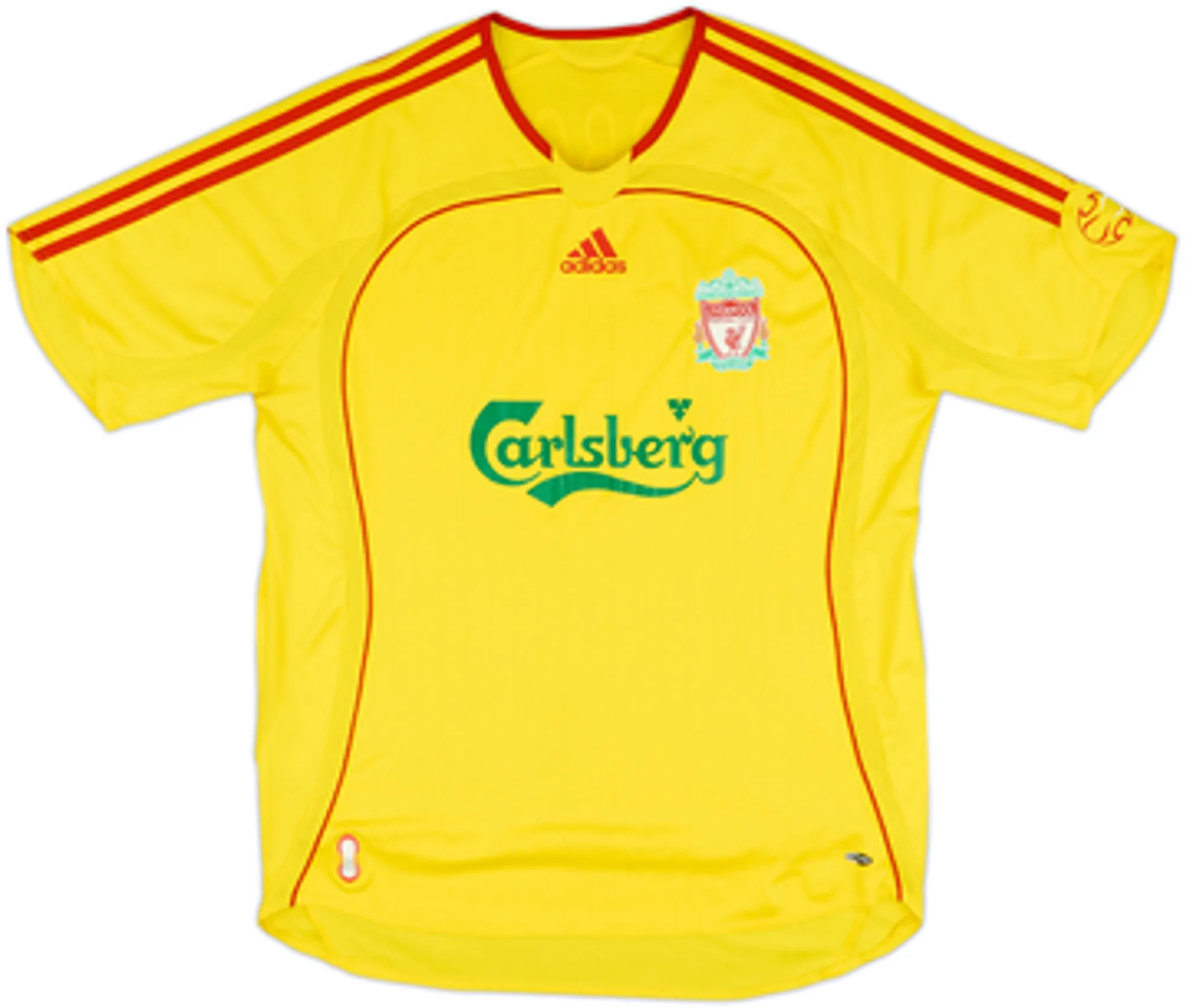 2006-07 Liverpool Away Shirt Gerrard #8 - 8/10 - (L)