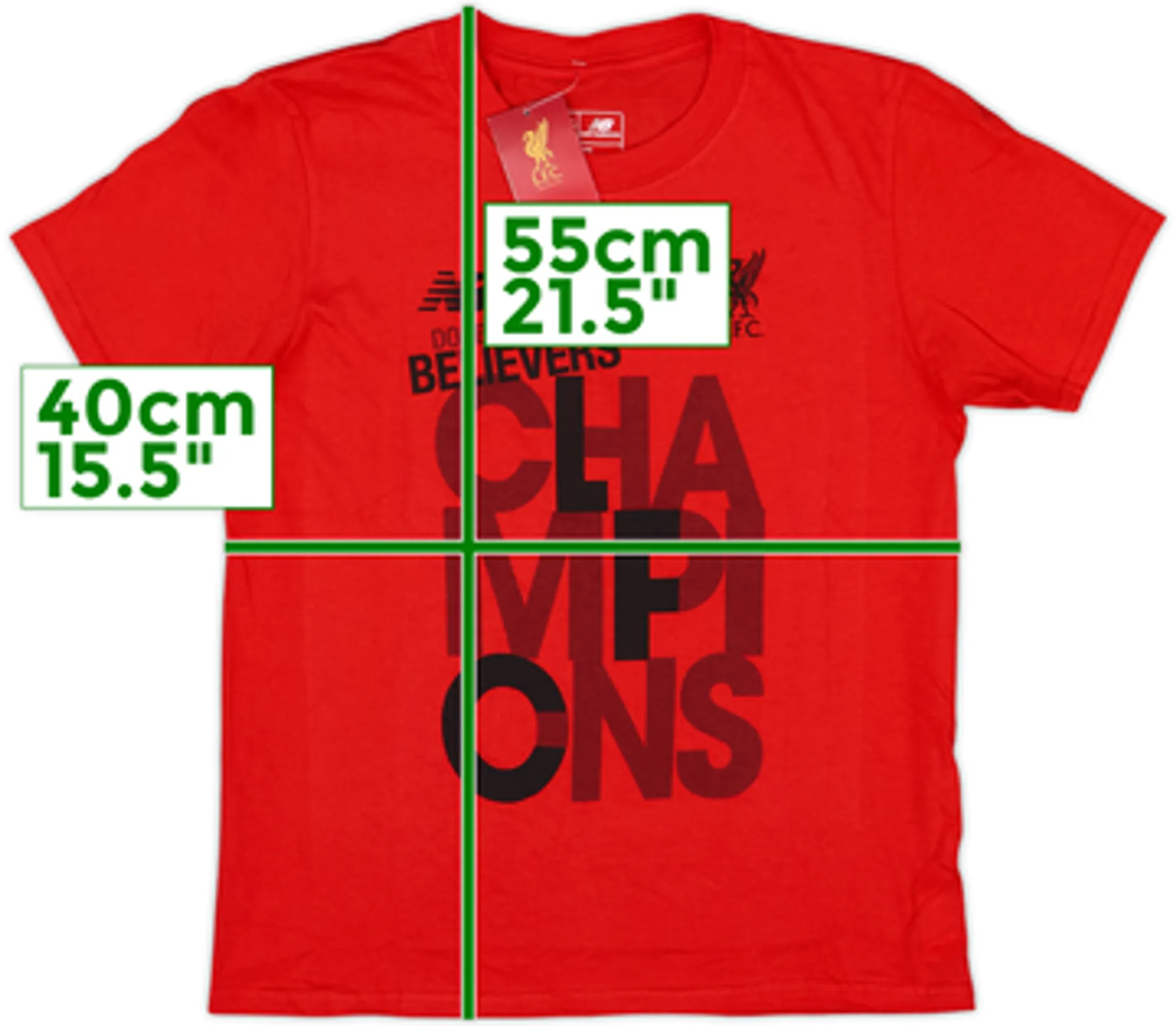 2019-20 Liverpool New Balance Graphic Tee (L.Boys)