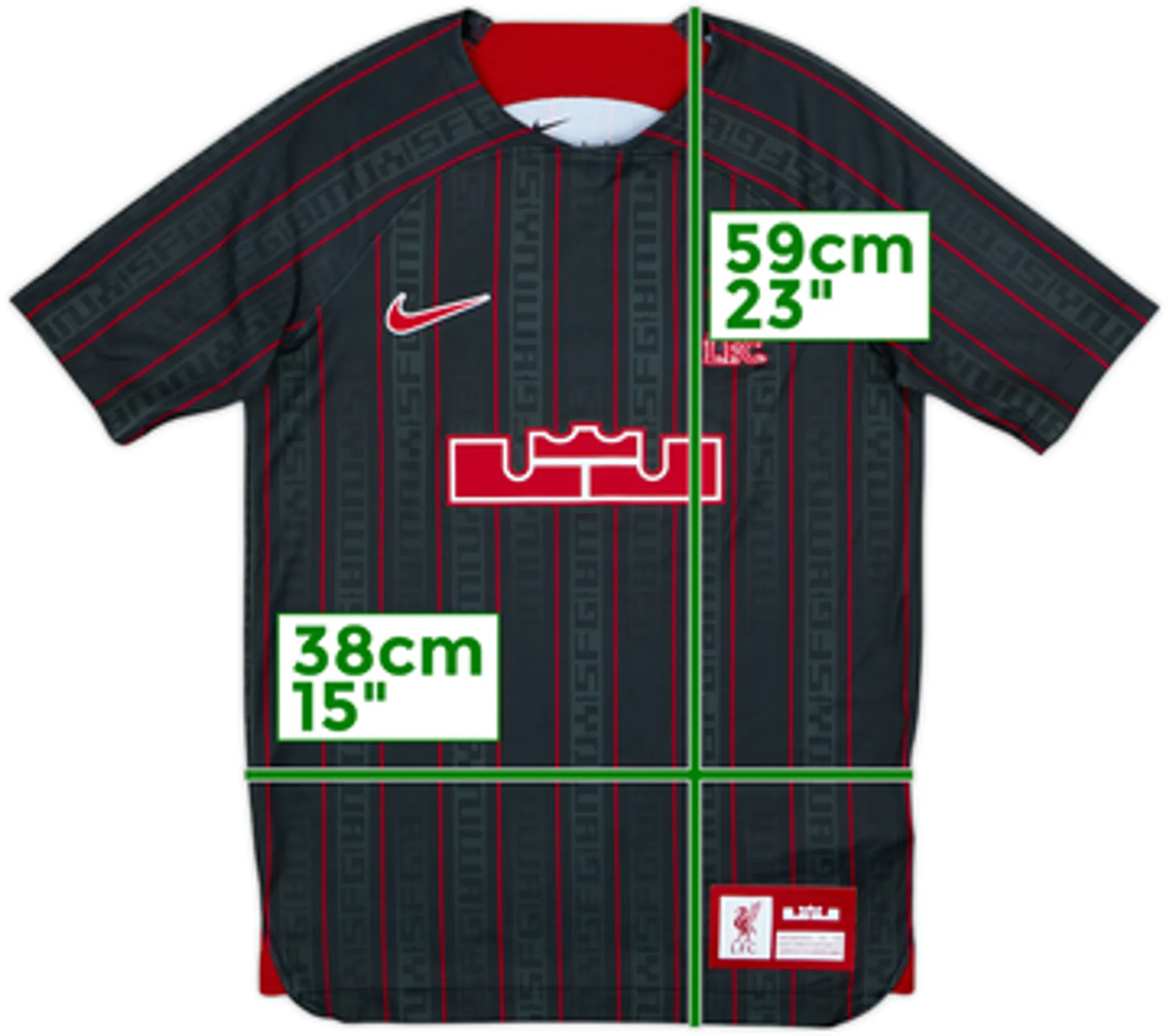 2023-24 Liverpool Nike x LeBron James Training Shirt - 10/10 - (M)