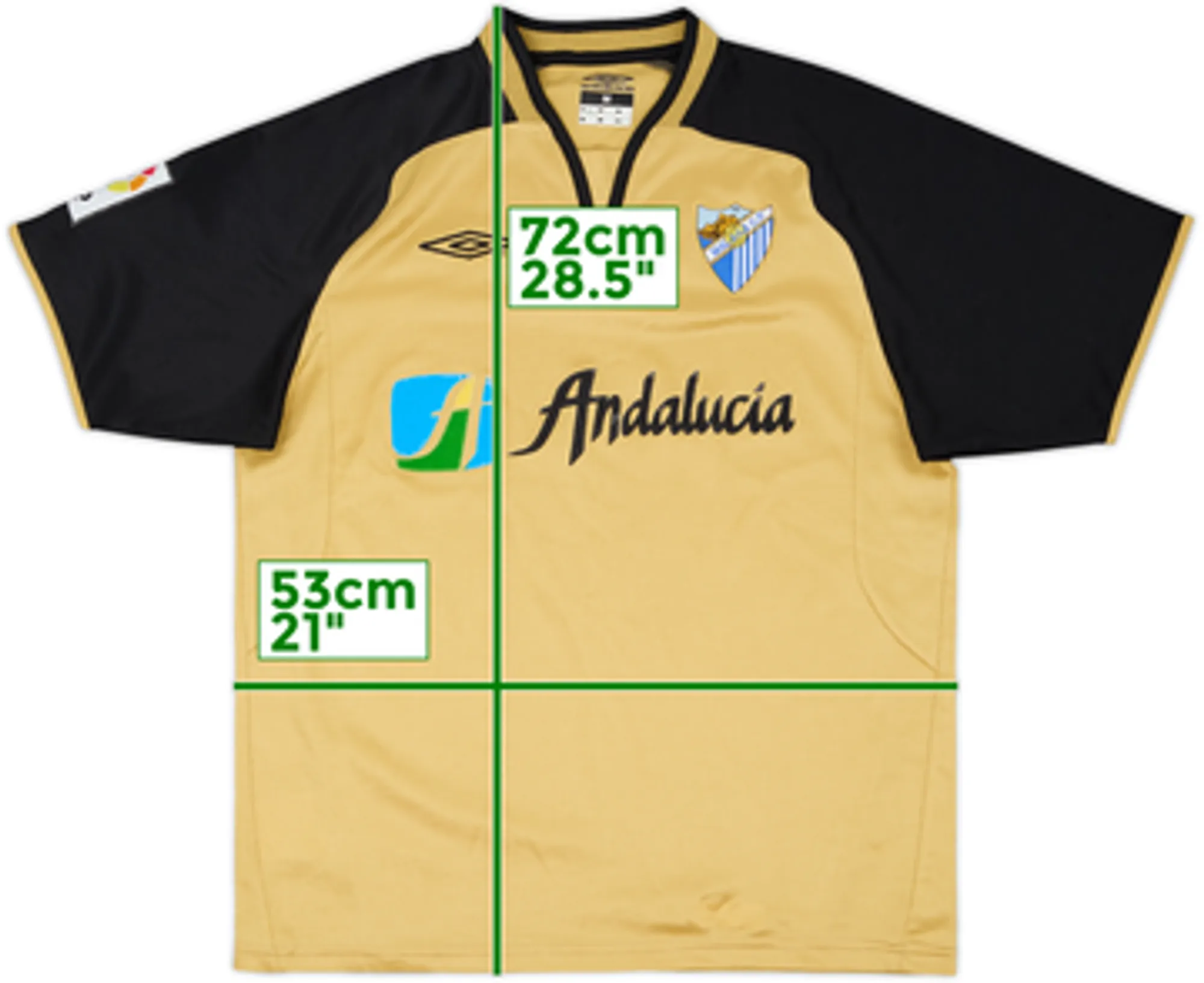 2004-05 Malaga Away Shirt - 6/10 - (M)