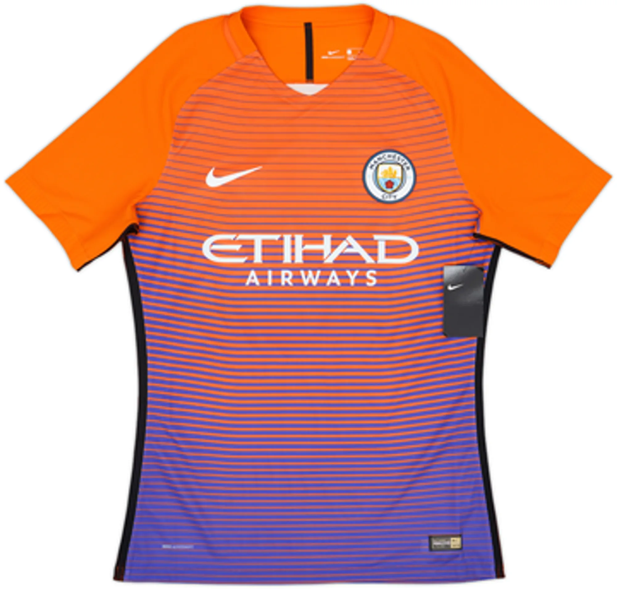 2016-17 Manchester City Authentic Third Shirt Kun Aguero #10 (L)